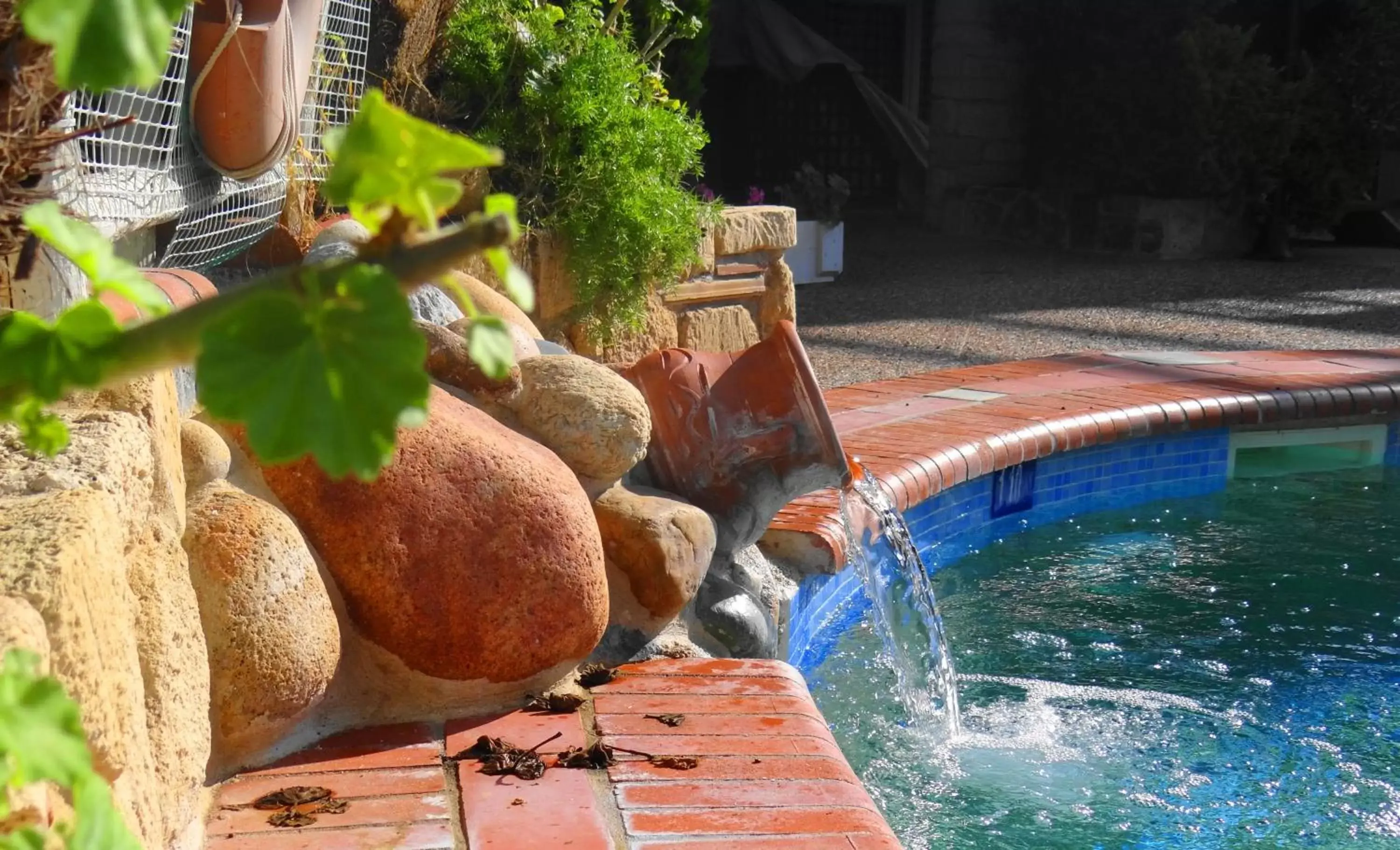 Decorative detail, Swimming Pool in Hotel Aeollos