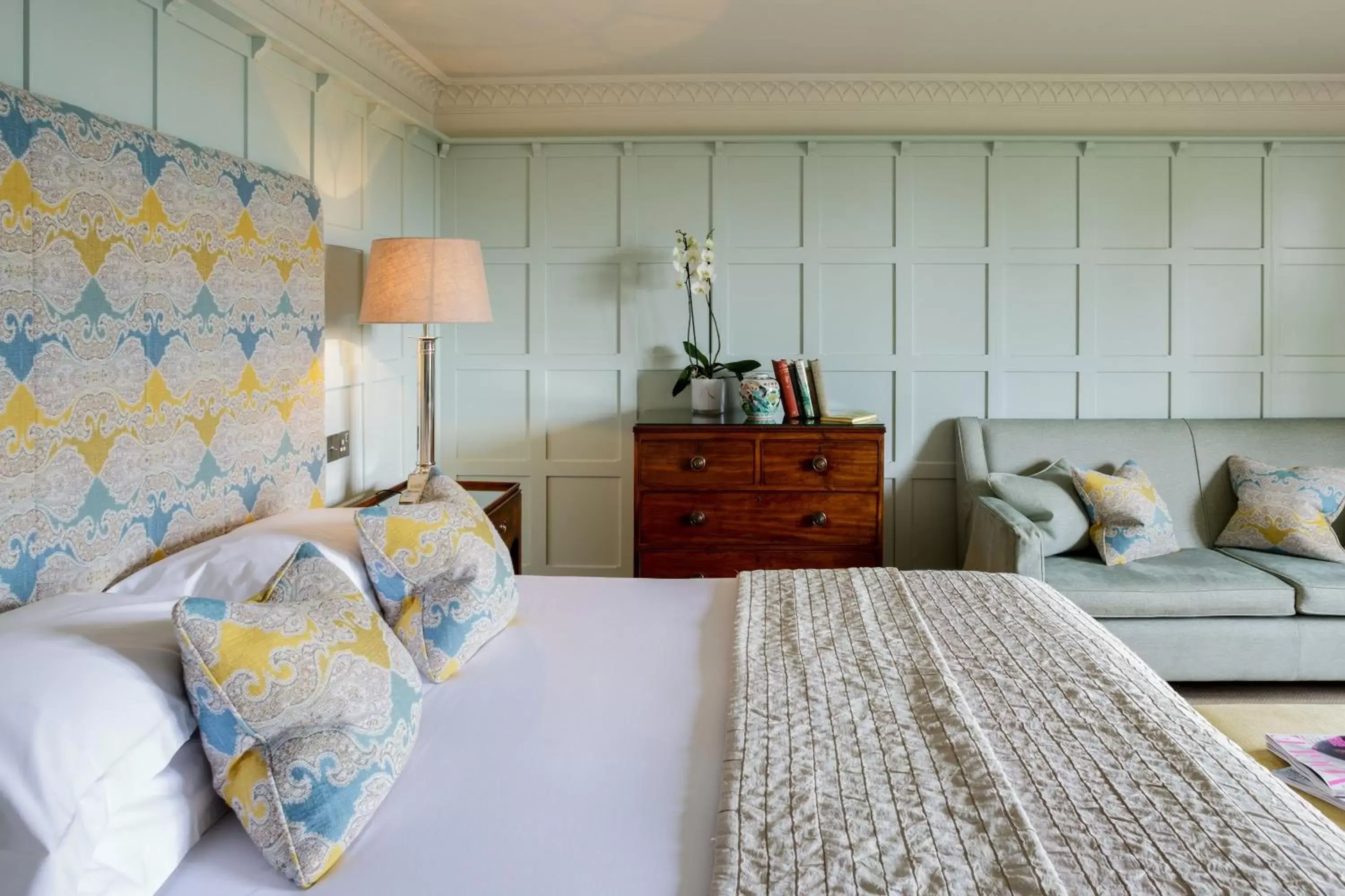 Bedroom in The Bath Priory - A Relais & Chateaux Hotel