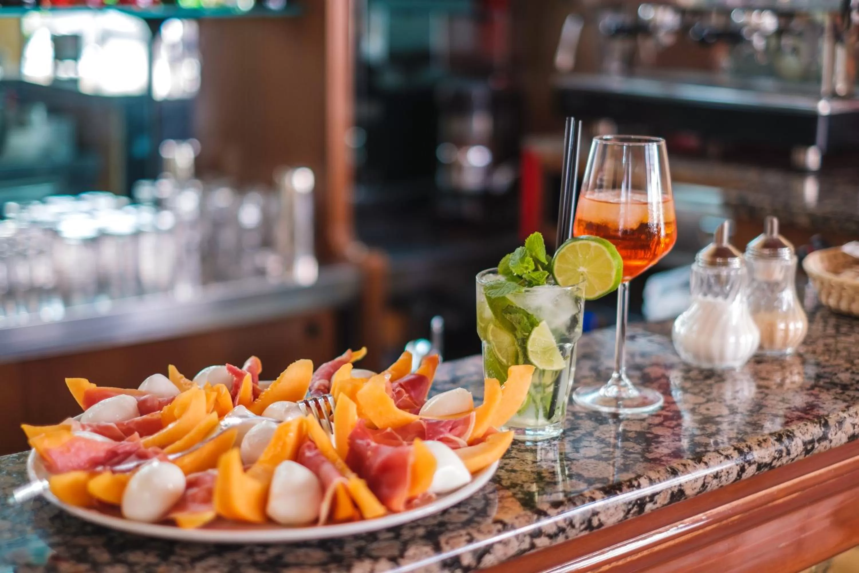 Food close-up in Hotel Firenze 2000