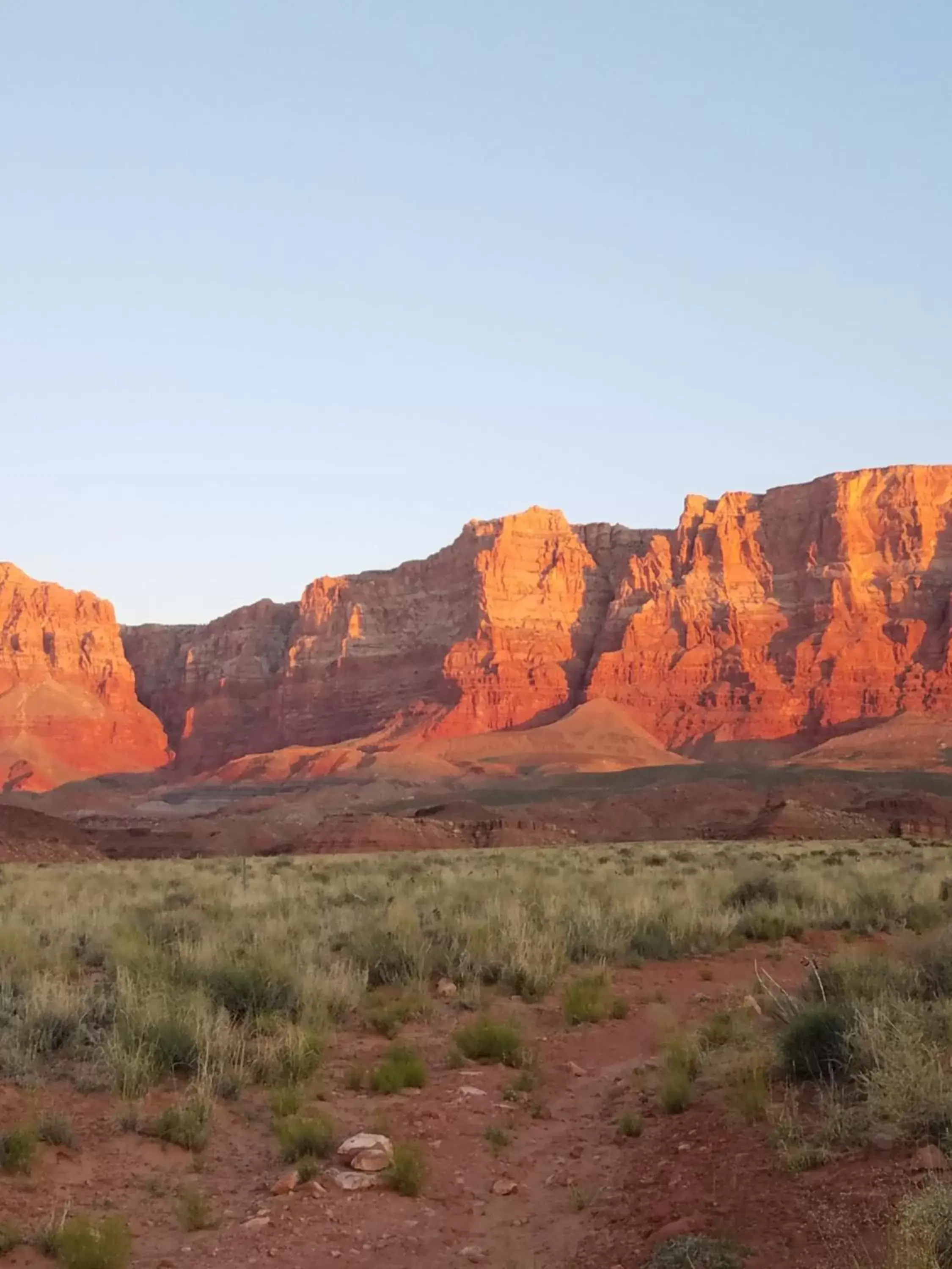 Natural Landscape in Lee's Ferry Lodge at Vermilion Cliffs