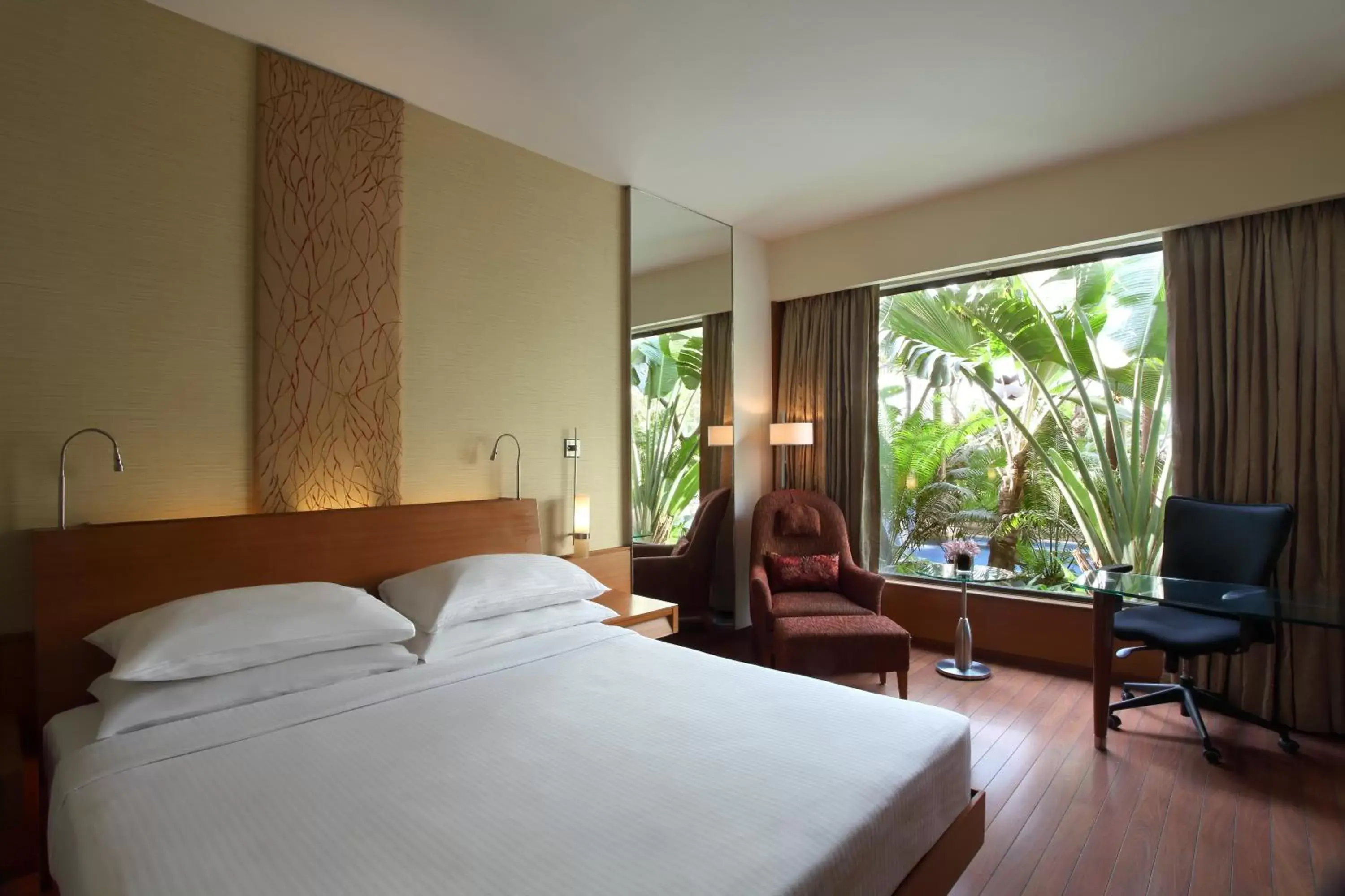 Bedroom in Hyatt Pune