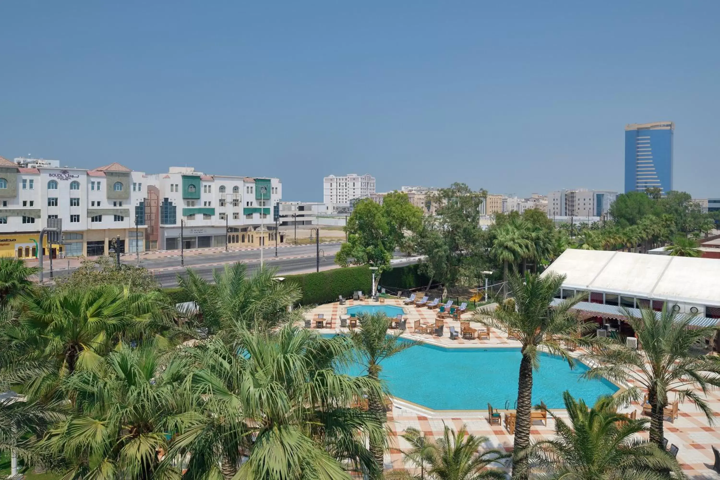 Swimming pool, Pool View in Sheraton Dammam Hotel & Convention Centre