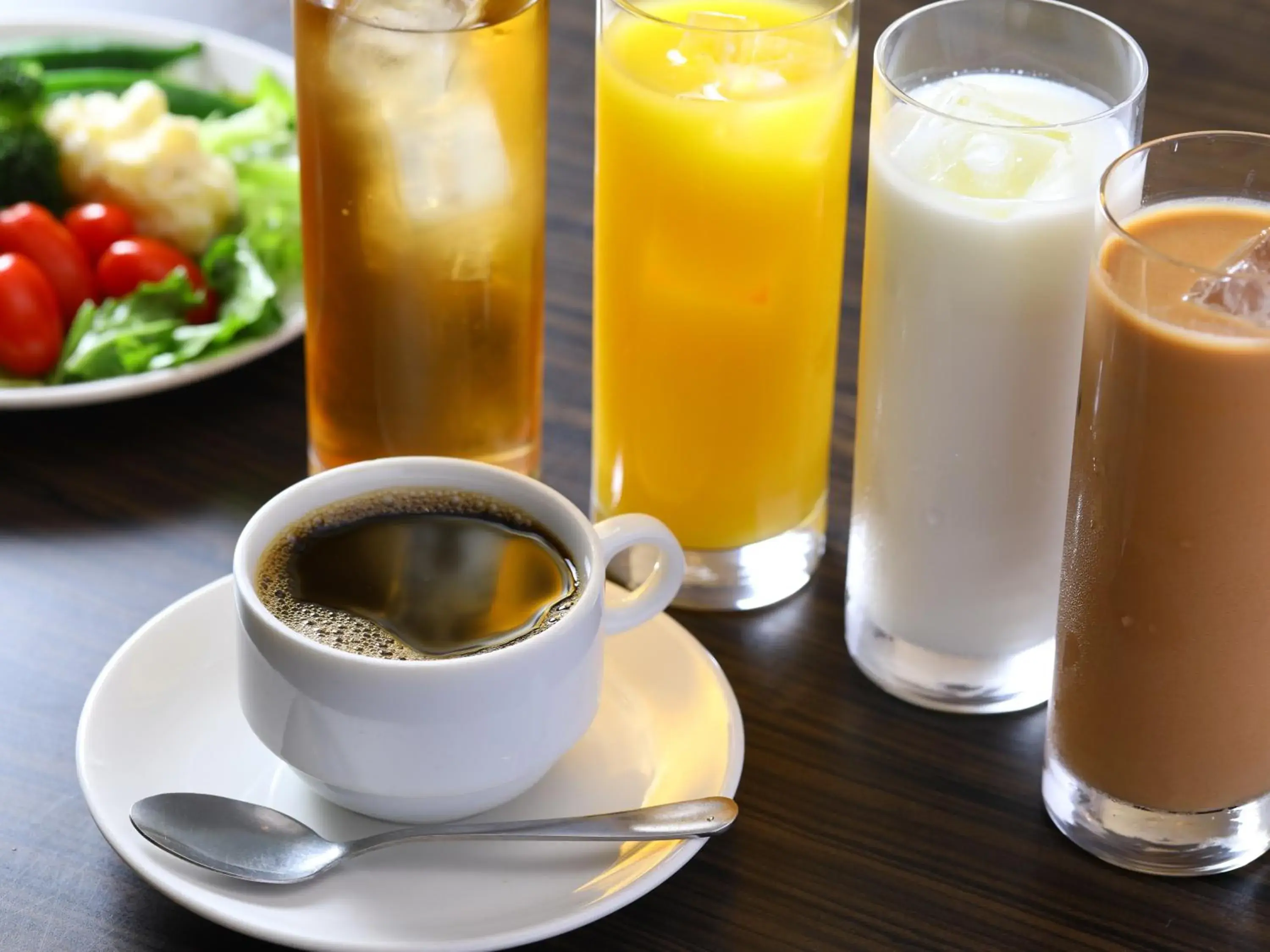 Buffet breakfast, Drinks in Apa Hotel Ginza-Takaracho
