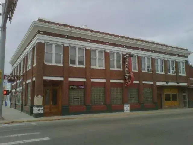Facade/entrance, Property Building in Historic Hotel Greybull