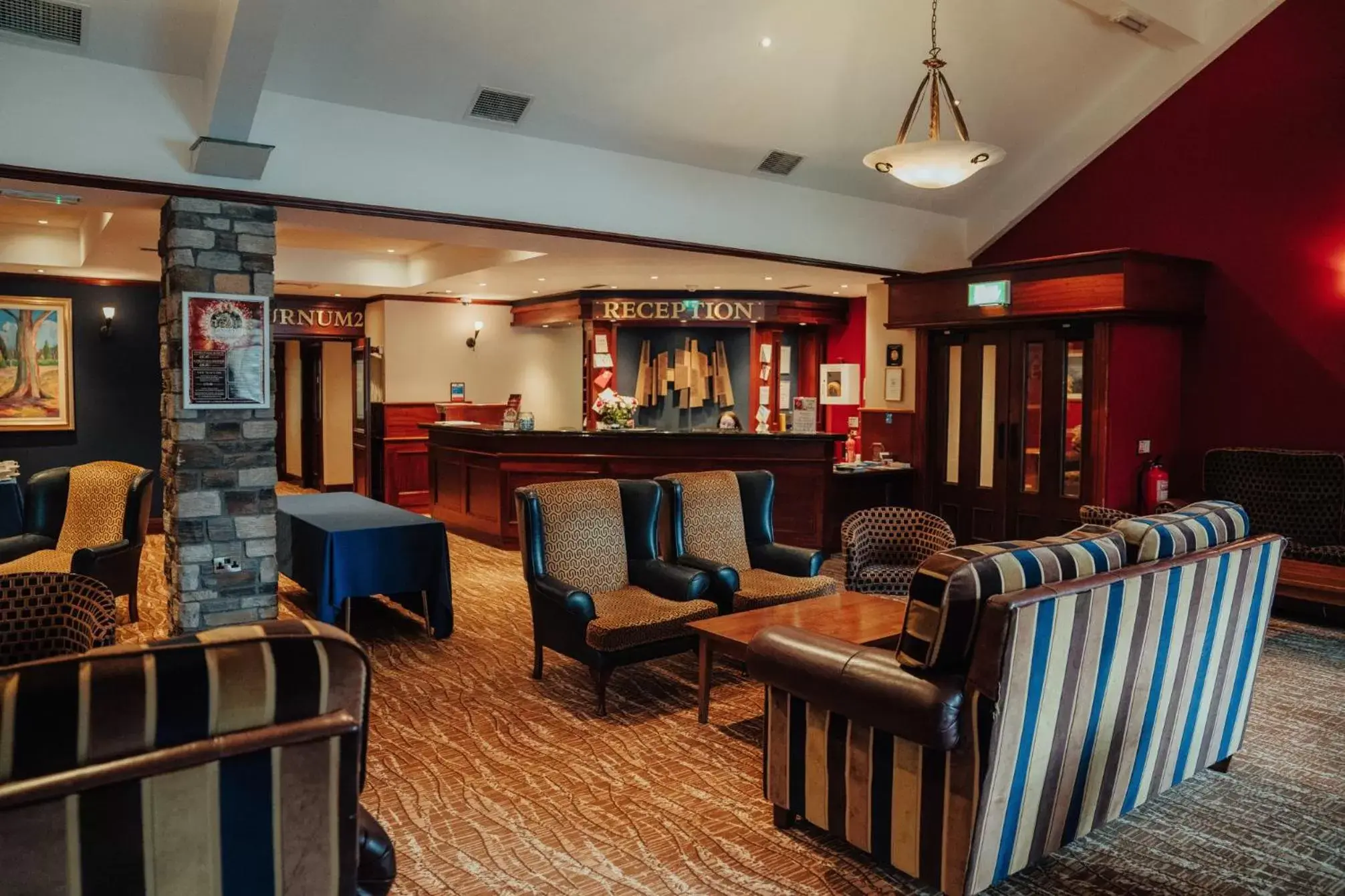 Lobby or reception, Lounge/Bar in Dunsilly Hotel