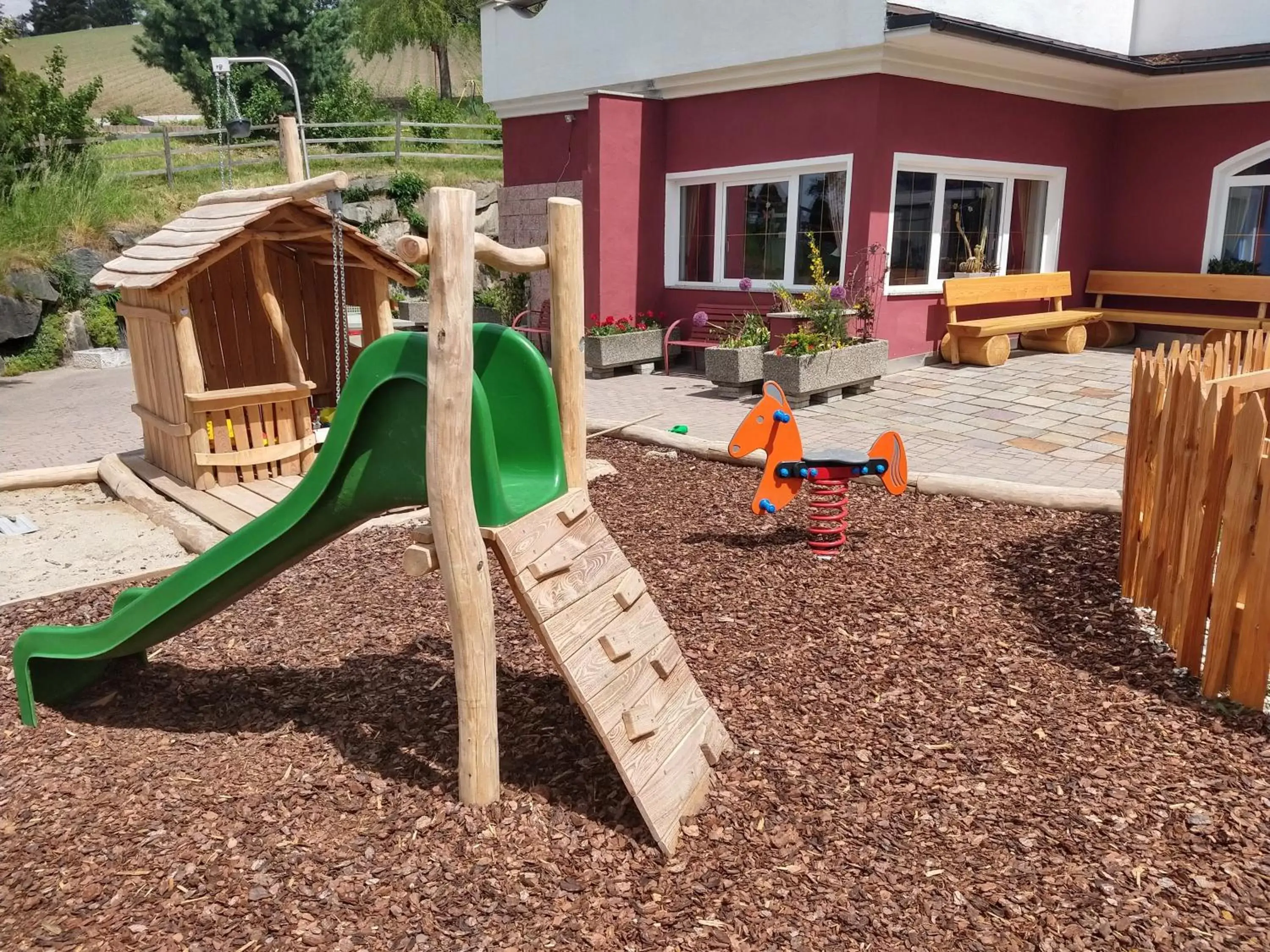 Children play ground, Children's Play Area in Hotel Amaten