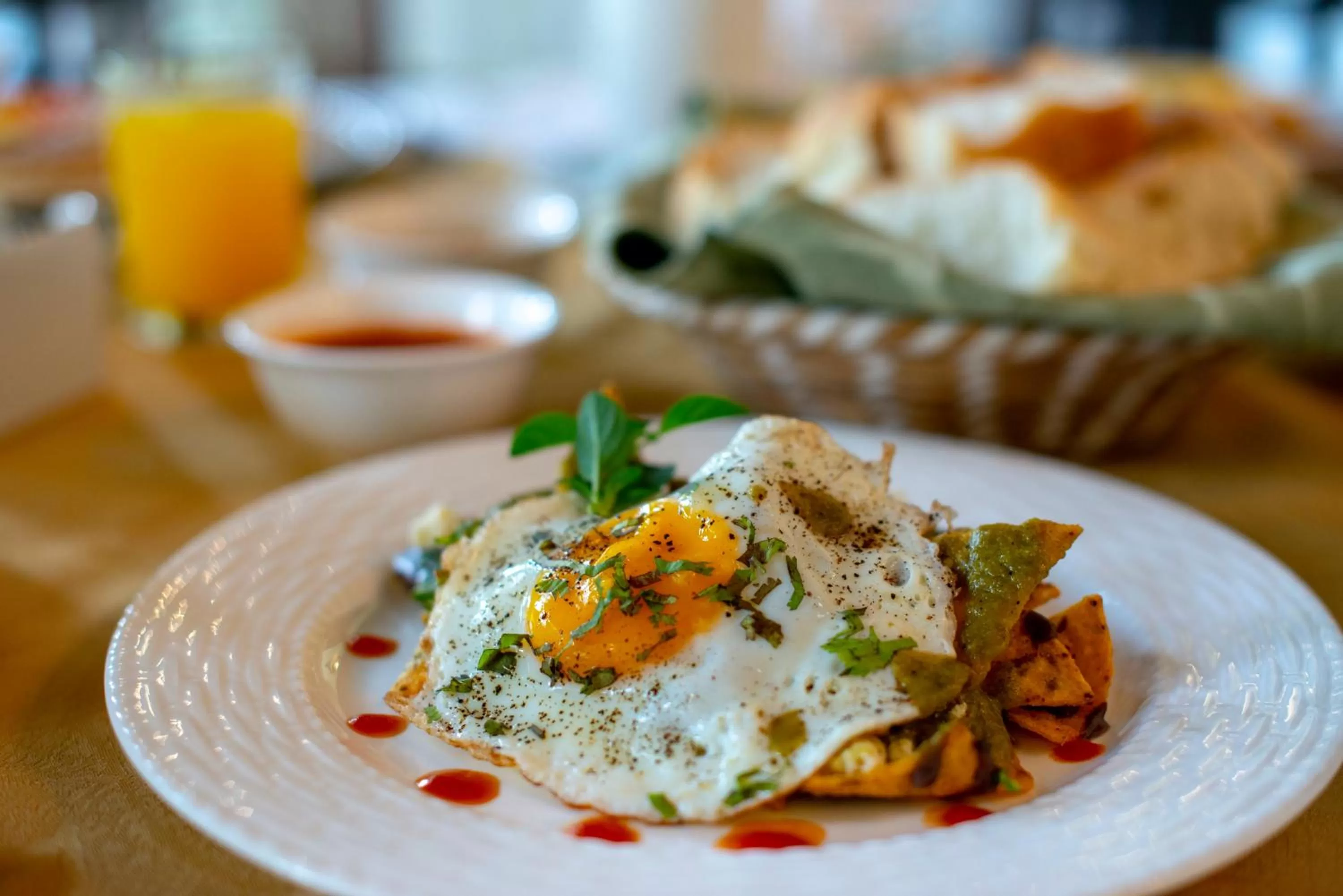 Food close-up in Hotel La Catedral