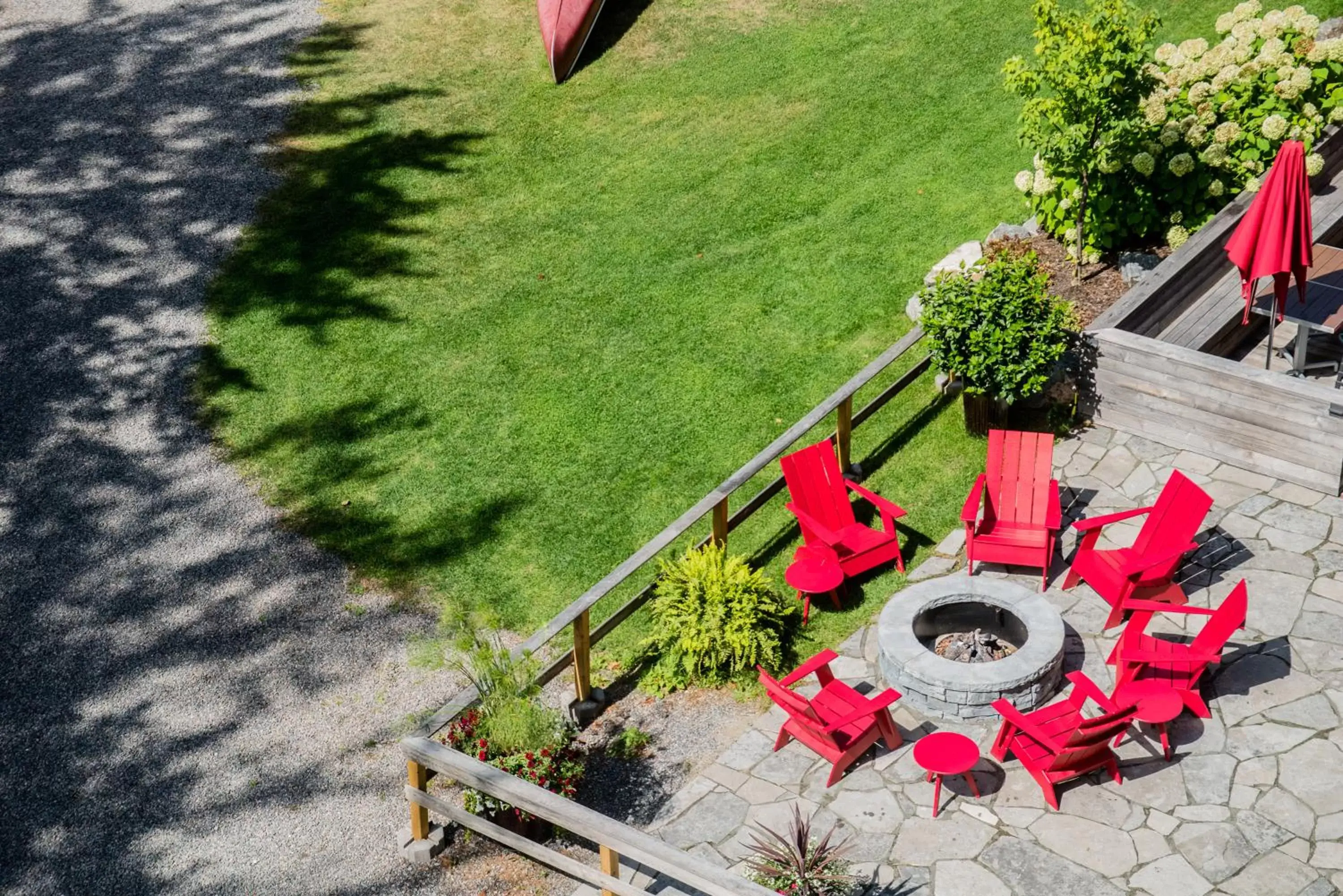 Patio in Rawley Resort, Spa & Marina