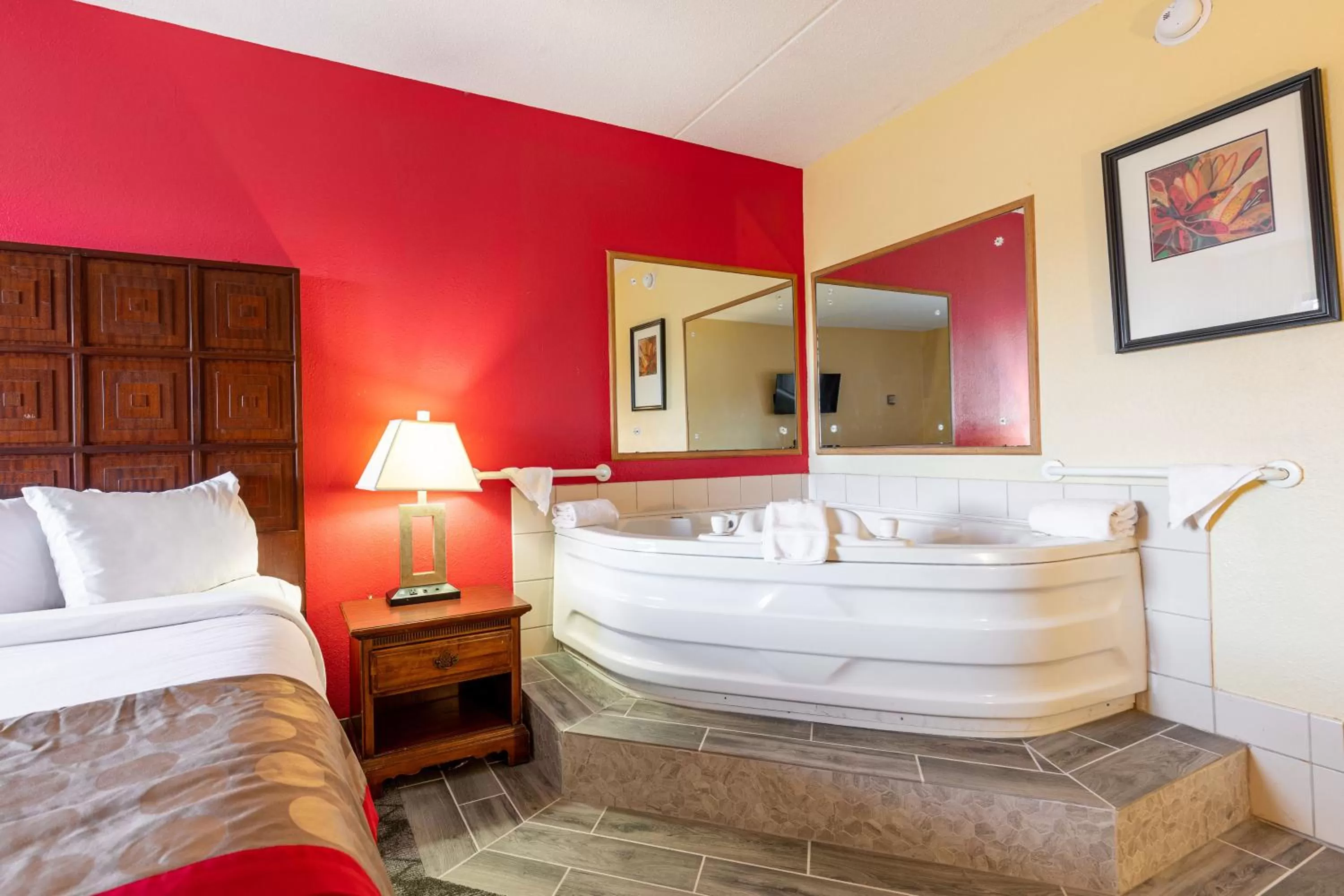 Bed in Ramada by Wyndham Columbus North