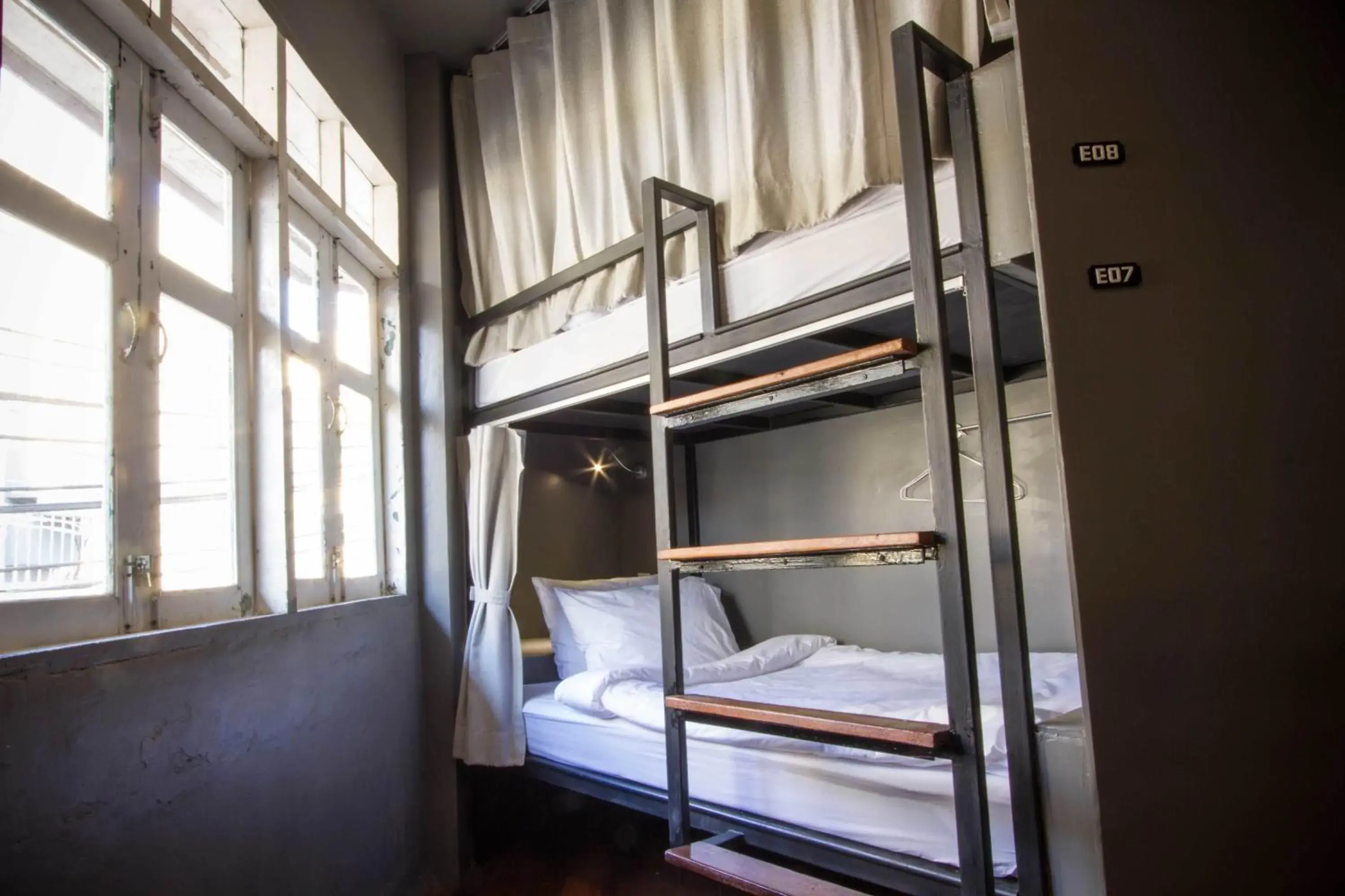 Day, Bunk Bed in Here Hostel Bangkok