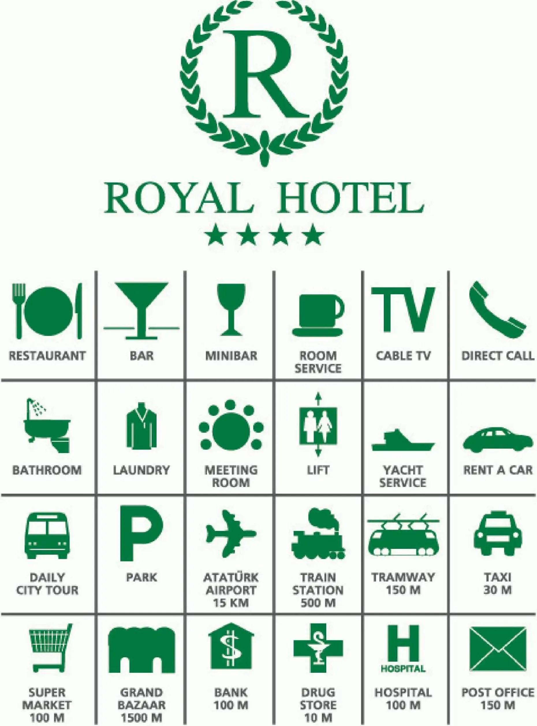 Property logo or sign in Istanbul Royal Hotel