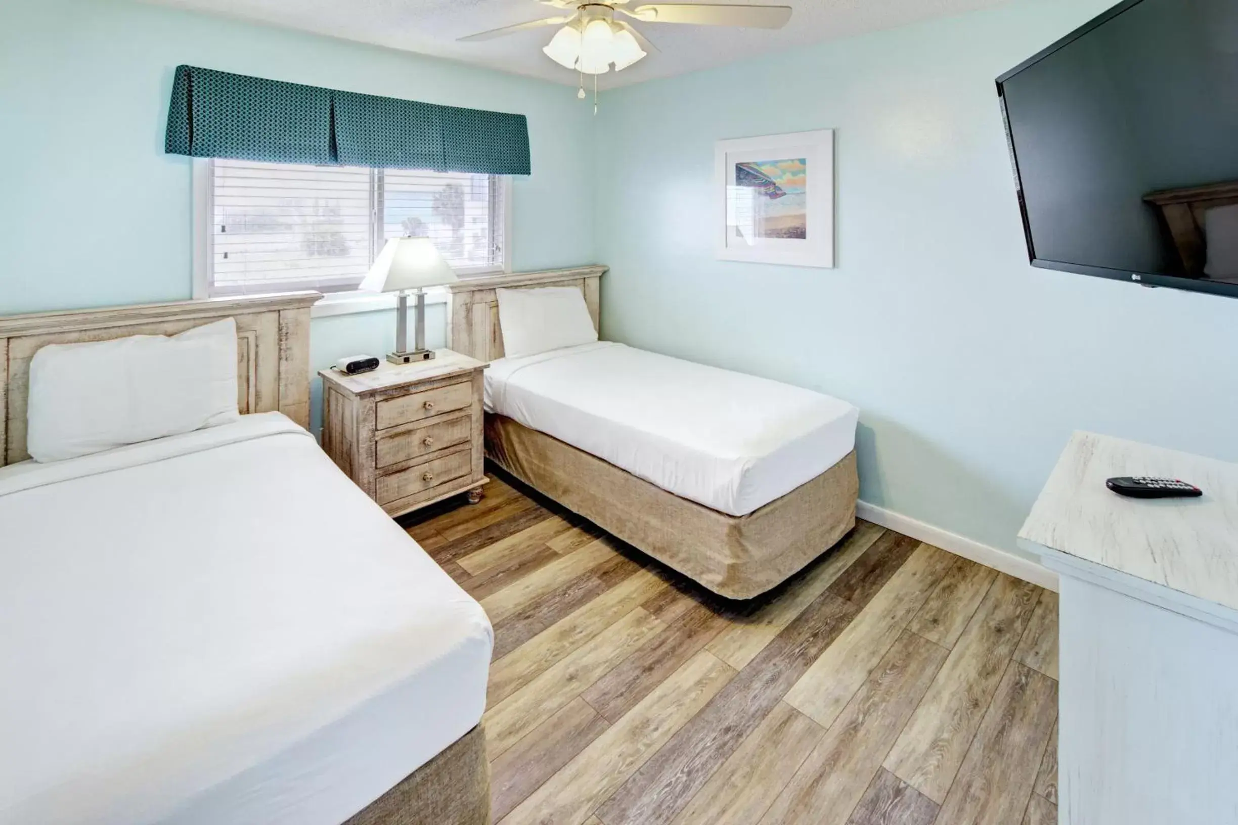 Bedroom, Bed in New Smyrna Waves by Exploria Resorts