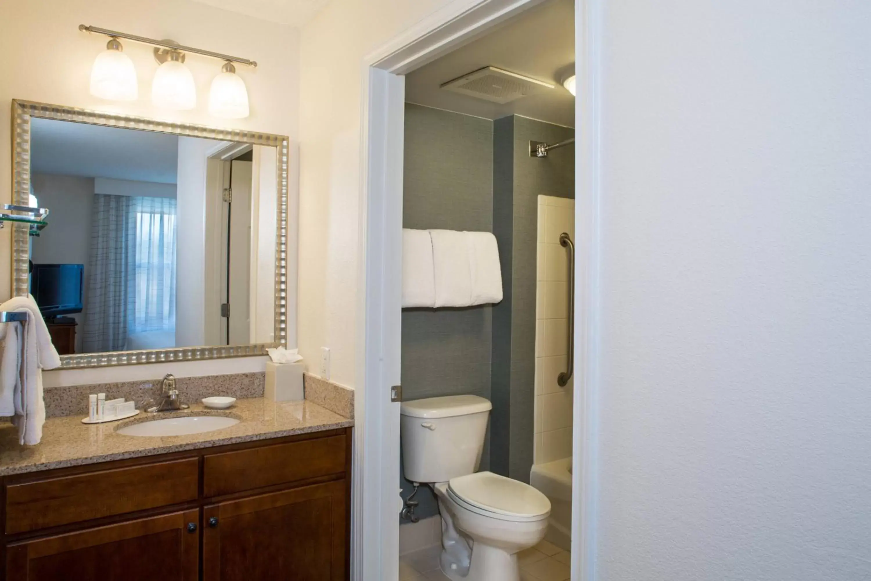 Bathroom in Residence Inn Arundel Mills BWI Airport