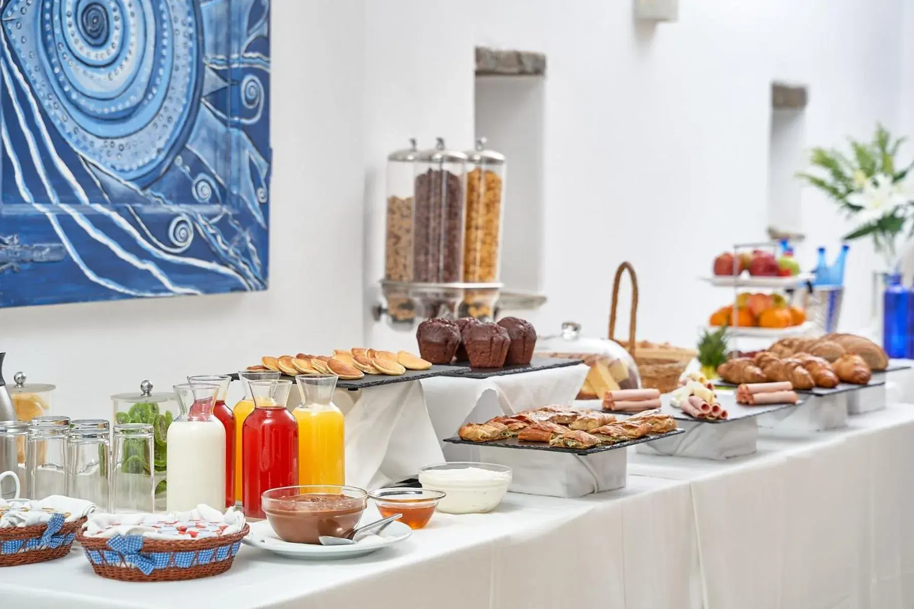 Food and drinks, Breakfast in Paolas own Boutique Hotel