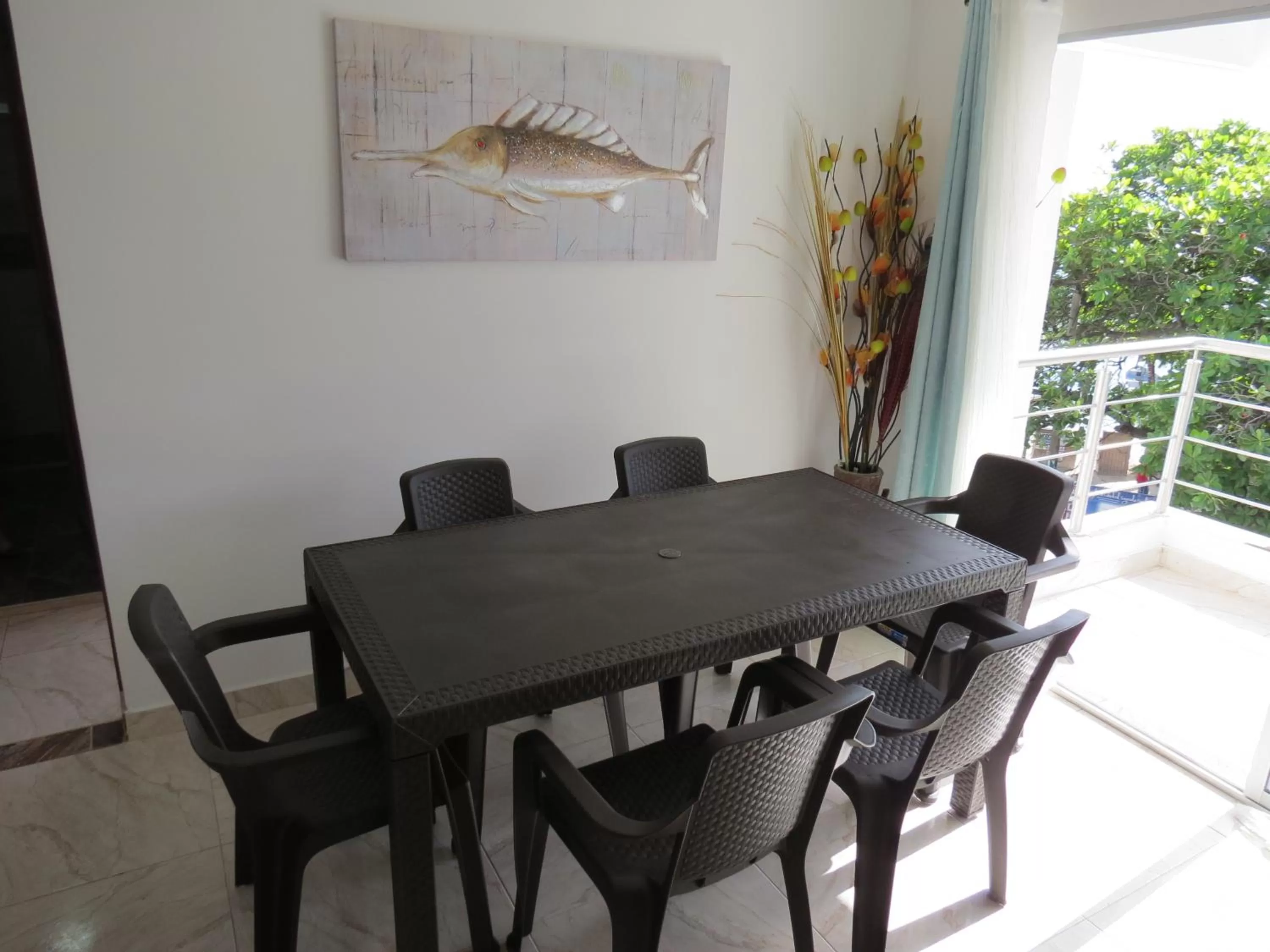 Balcony/Terrace, Dining Area in ZOJO MARiNA BAY