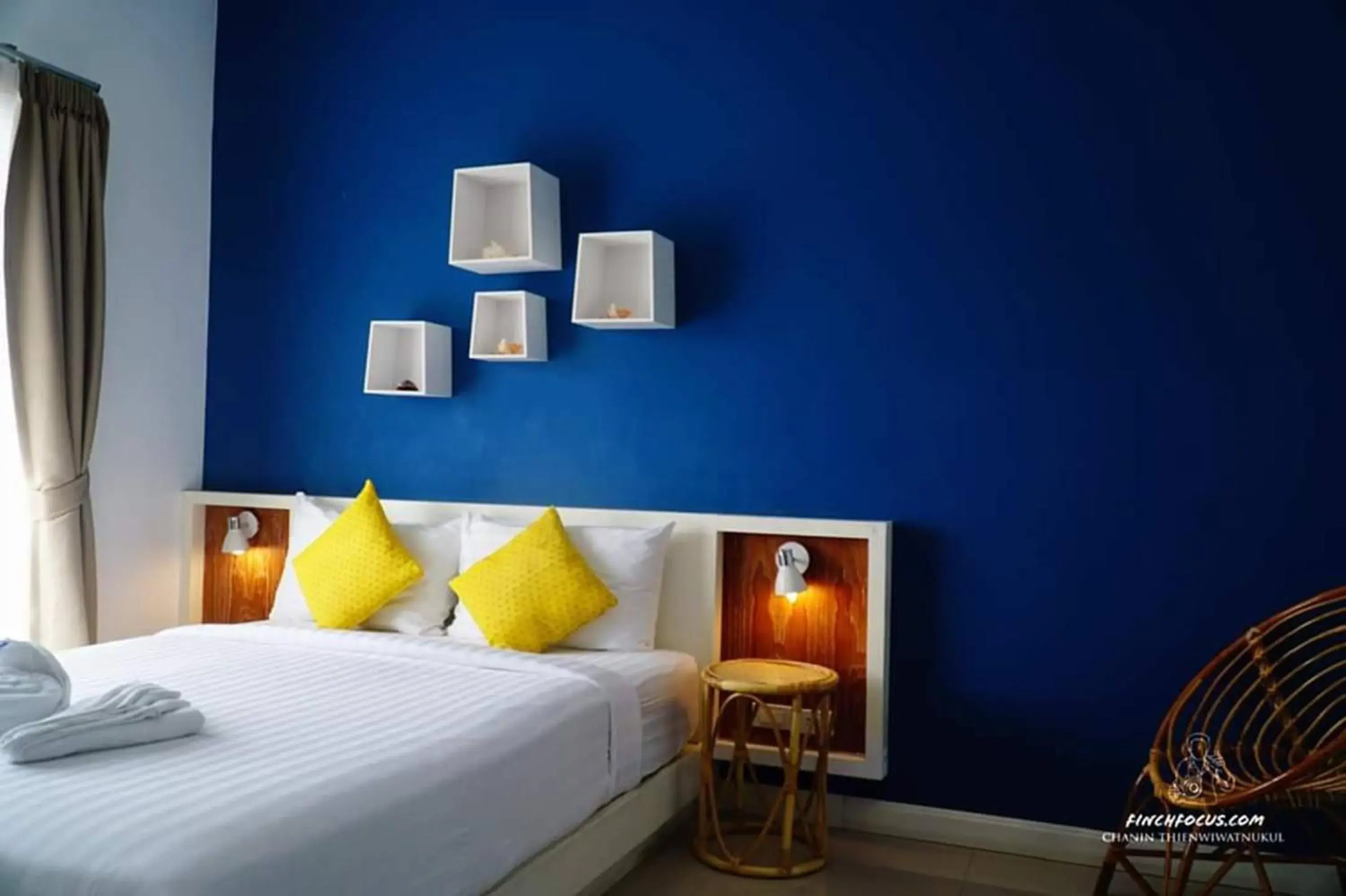 Bed in Chill House at Naiyang Bed in Chill House at Naiyang