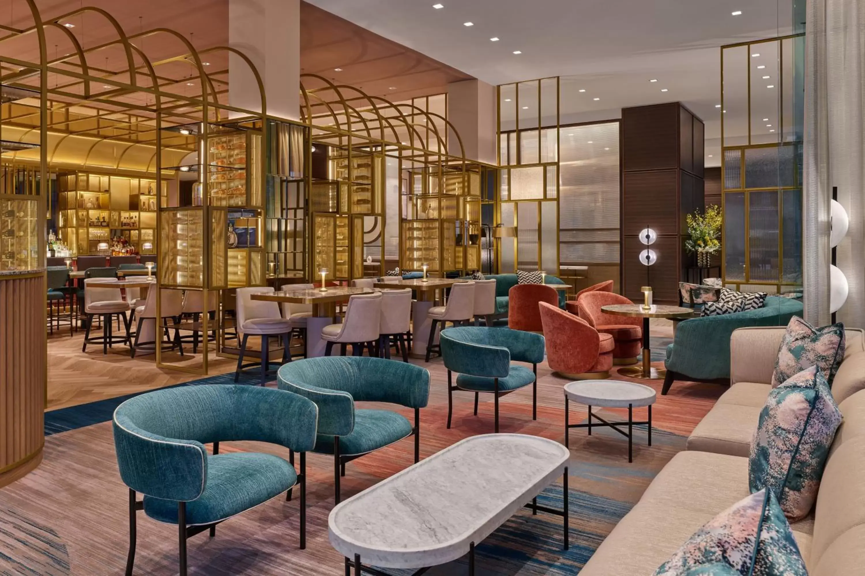 Lounge or bar, Restaurant/Places to Eat in The St Regis San Francisco