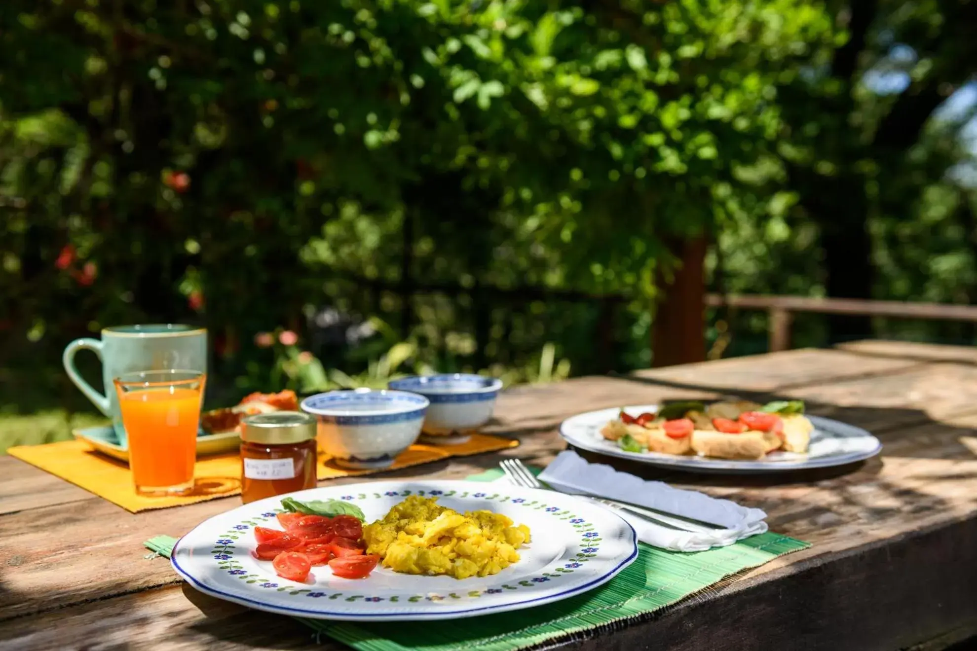 Food close-up in B&B Albachiara Casa di Campagna