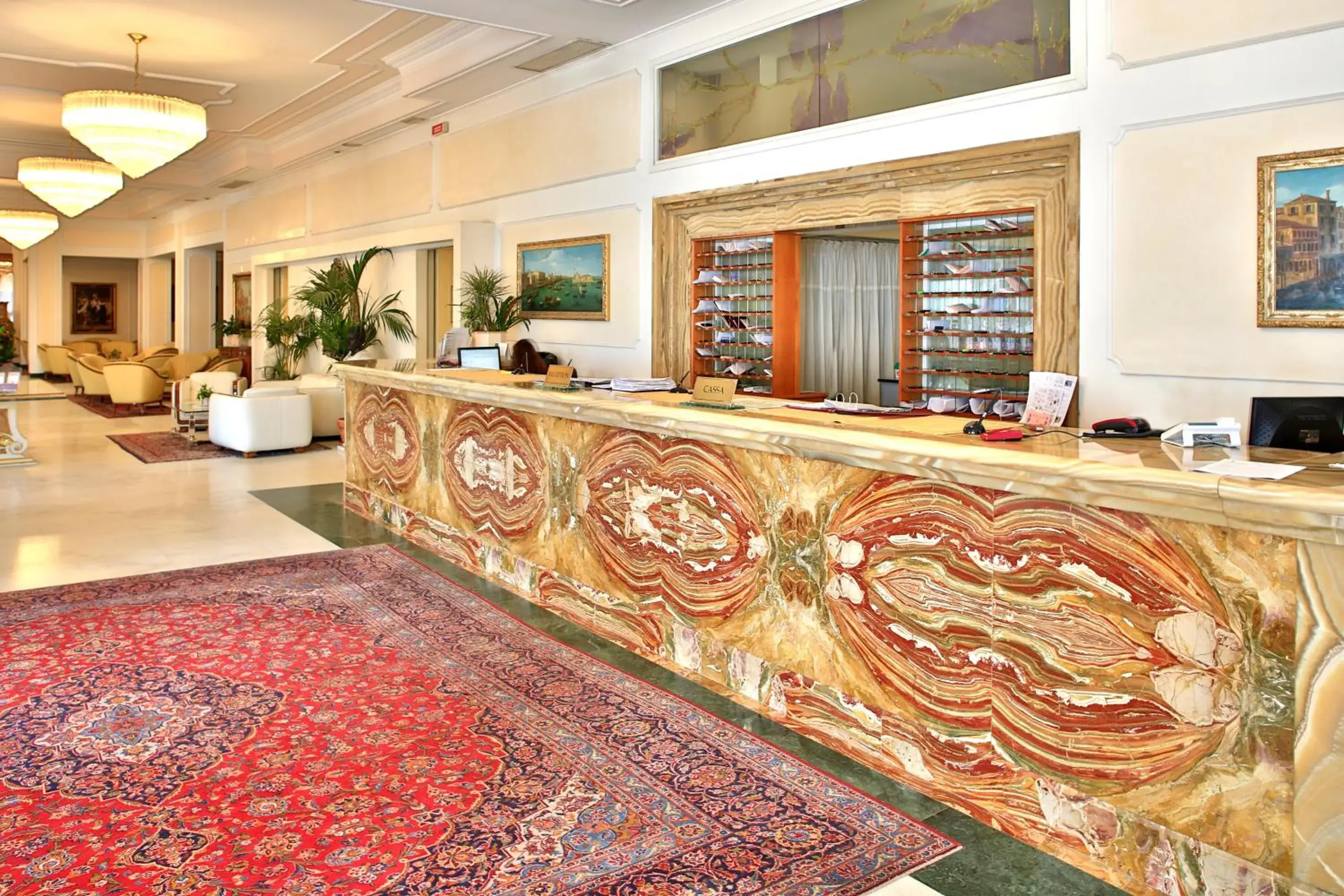 Lobby or reception, Lobby/Reception in Hotel Internazionale Terme