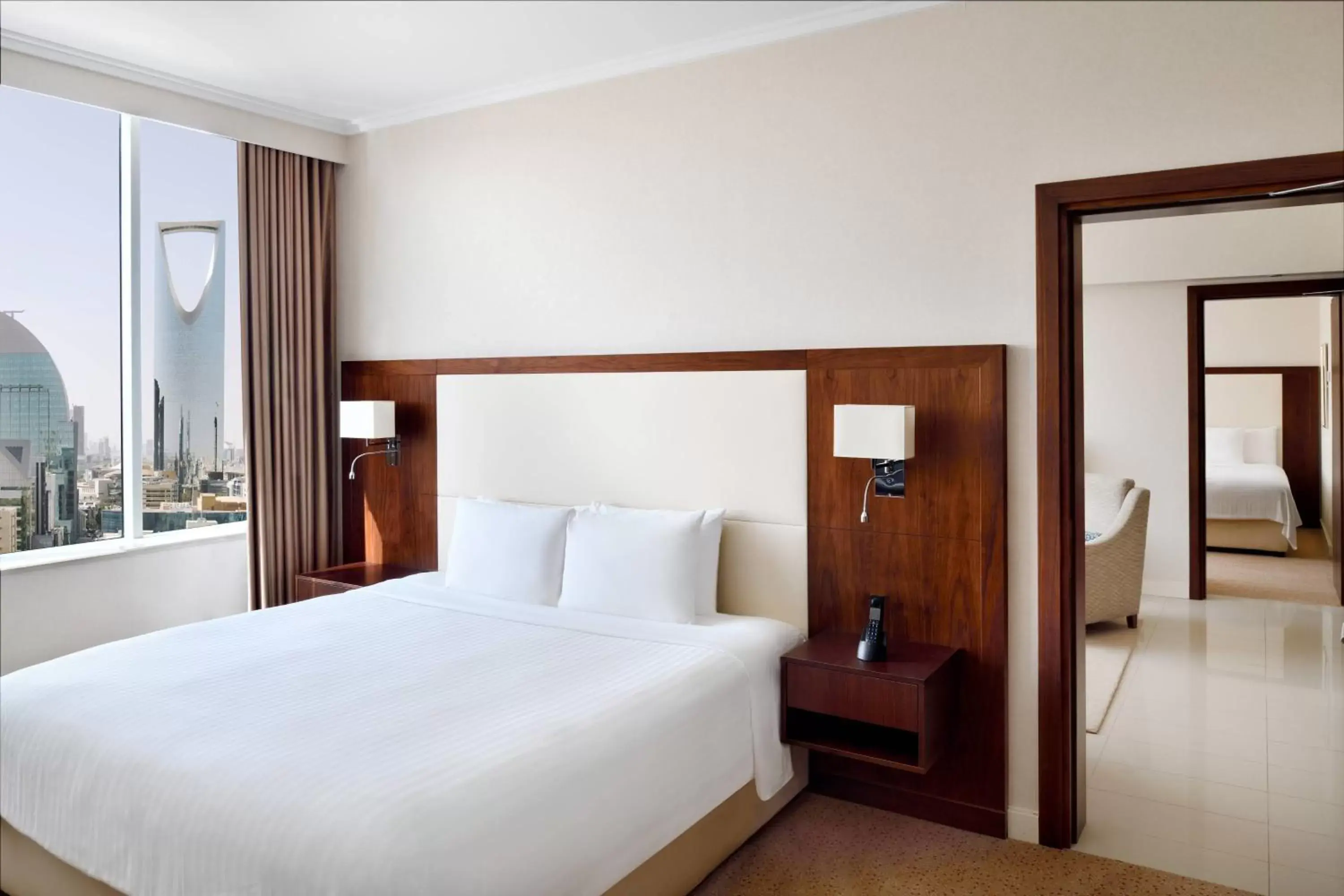 Photo of the whole room, Bed in Courtyard by Marriott Riyadh Olaya