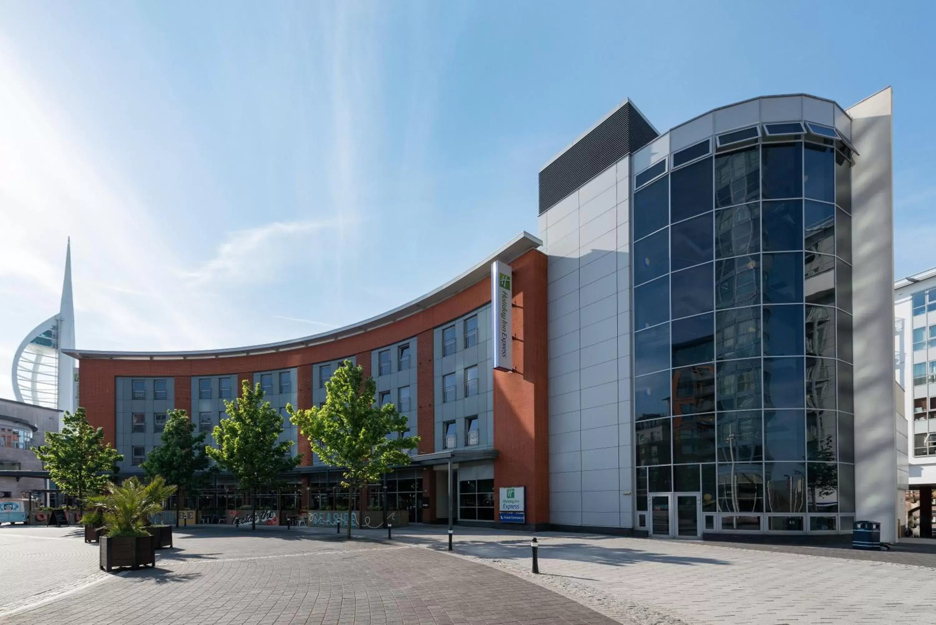 Property Building in Holiday Inn Express Portsmouth Gunwharf Quays, an IHG Hotel