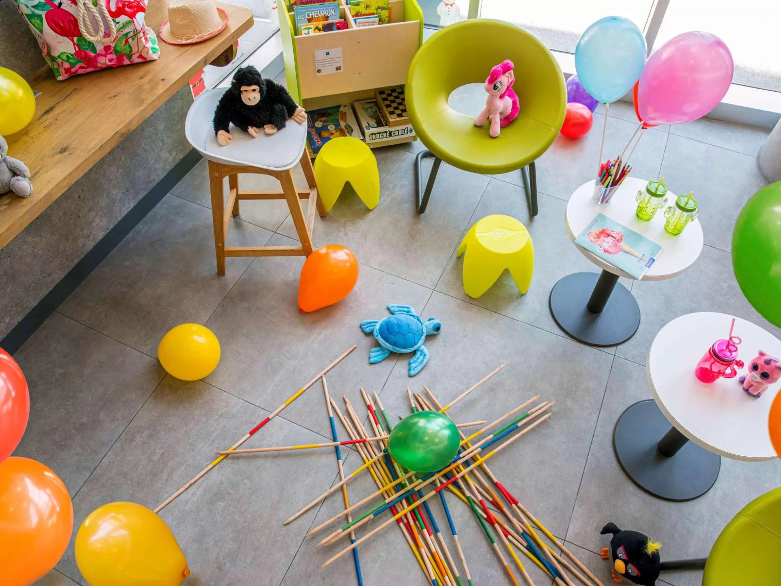 Children play ground in ibis budget Nice Californie Lenval