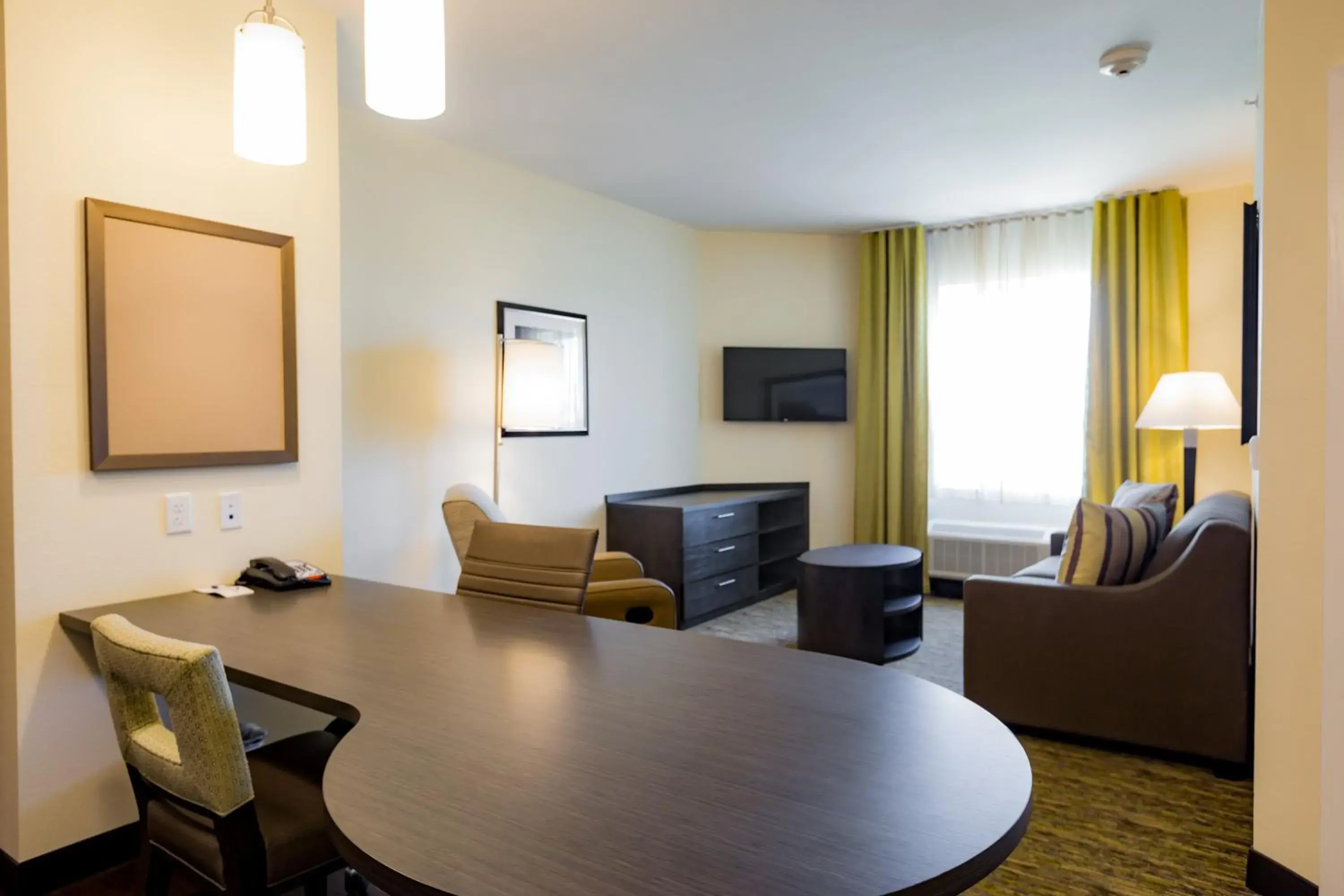 Photo of the whole room, TV/Entertainment Center in Candlewood Suites - Buda - Austin SW, an IHG Hotel