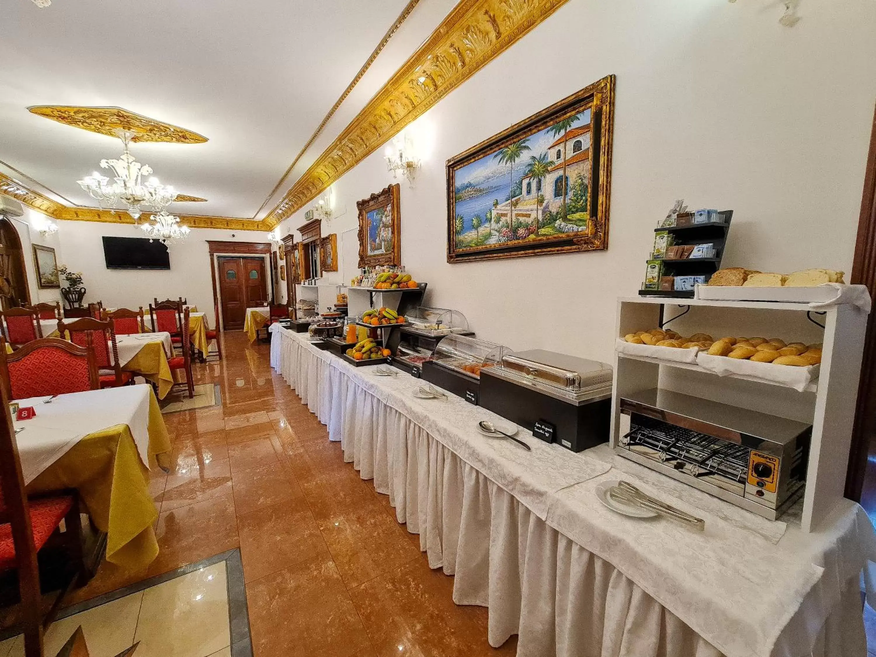 Breakfast, Restaurant/Places to Eat in Euro Hotel Iglesias