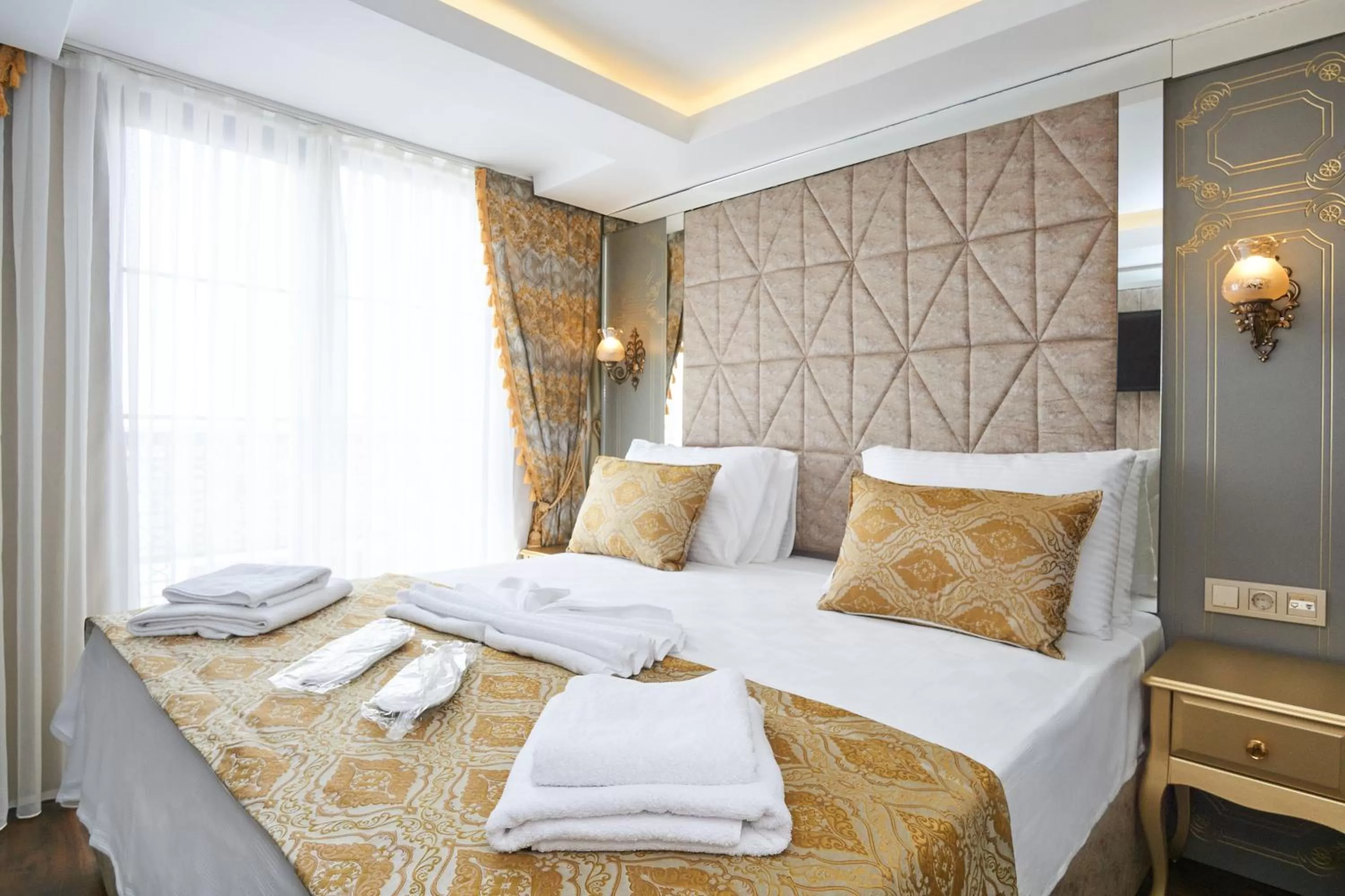 Bed in Sultan Suleyman Palace Hotel & Spa