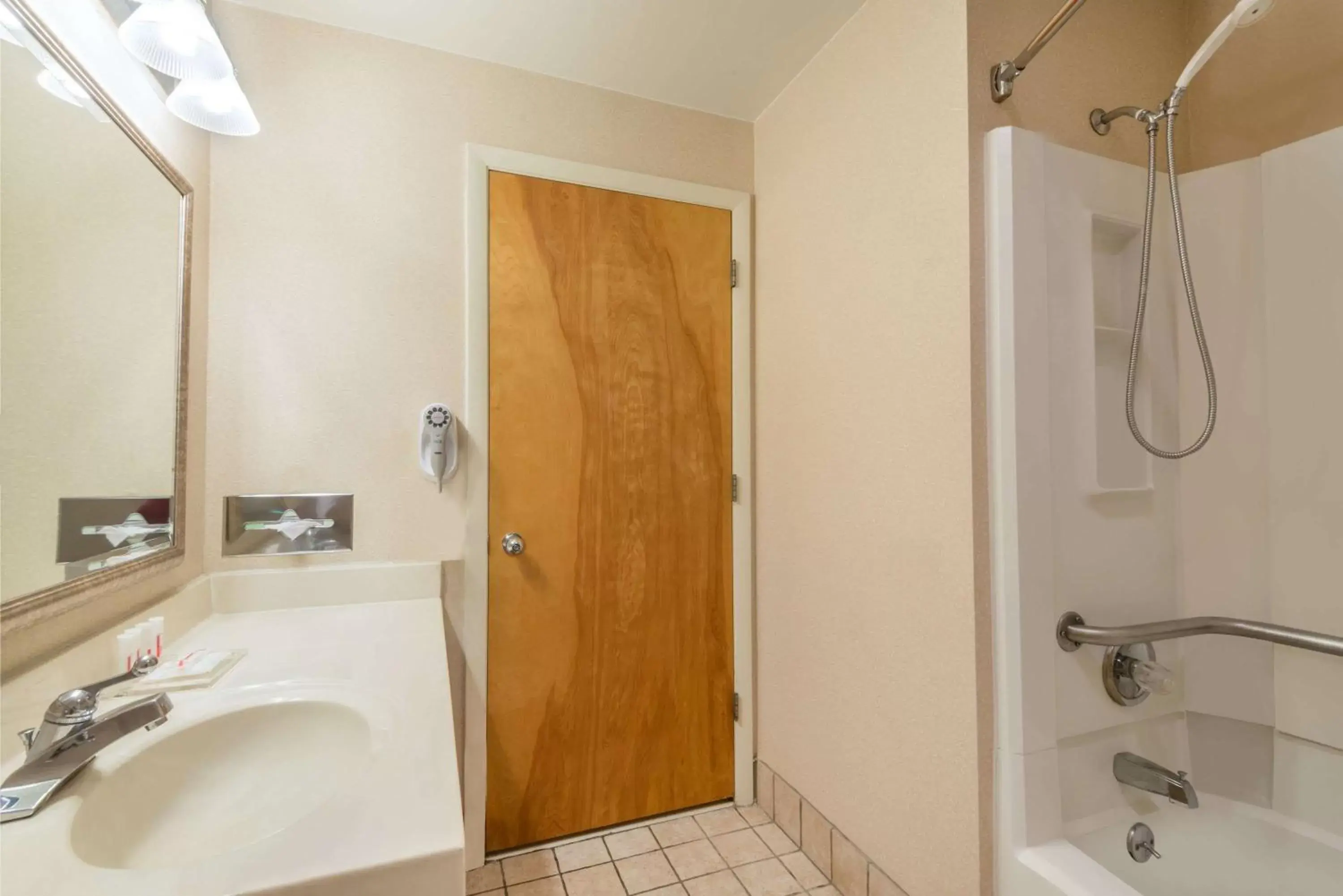 Bathroom in Ramada by Wyndham Columbus North