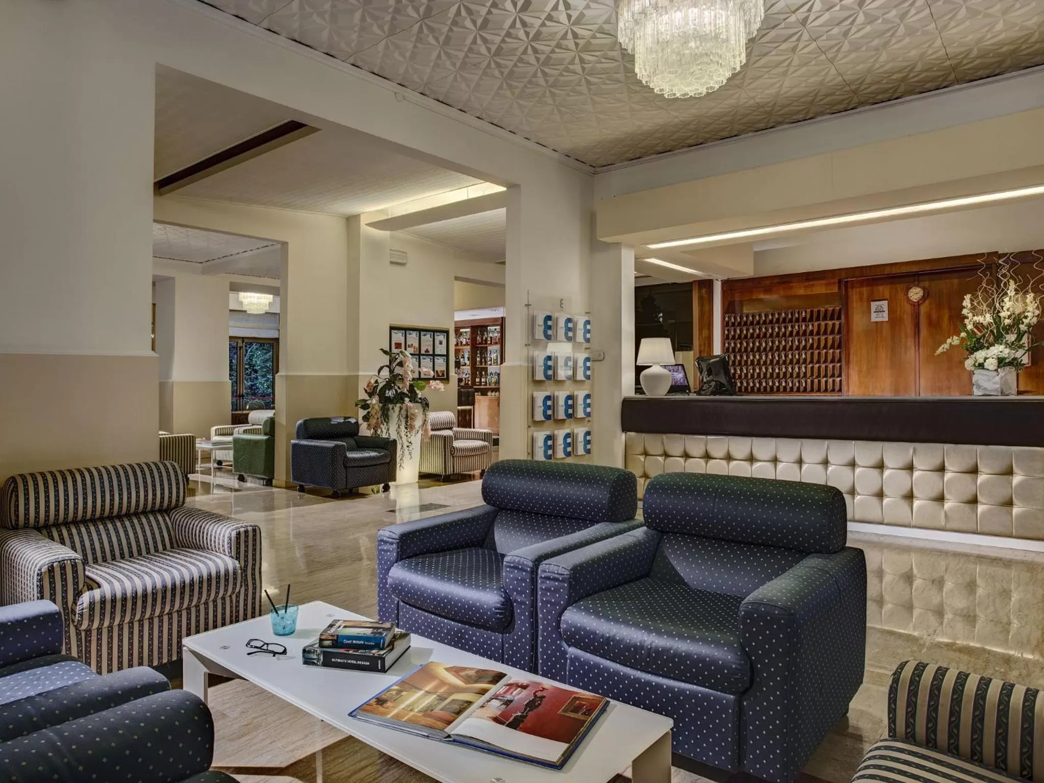 Lobby or reception in Hotel Eliseo Terme