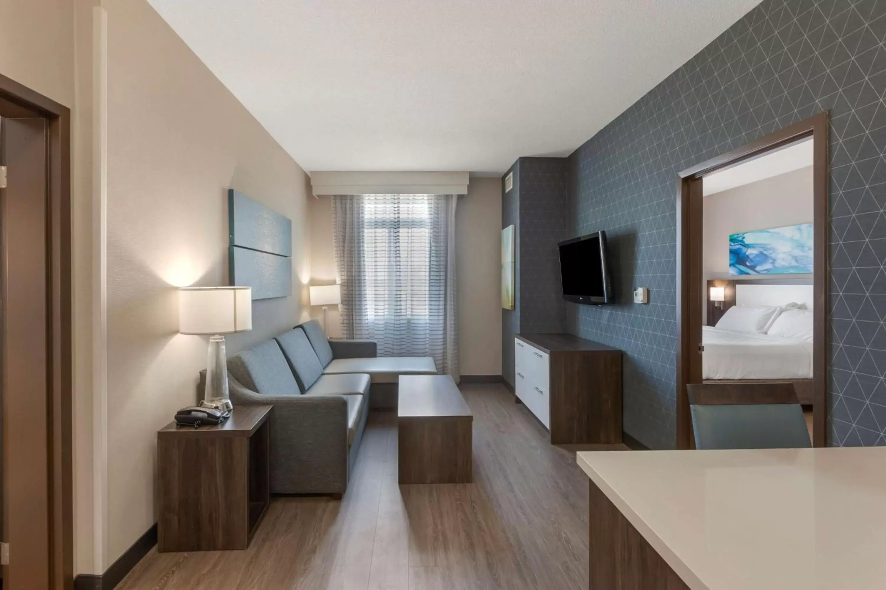 Bedroom, Seating Area in Executive Residency by Best Western Toronto-Mississauga