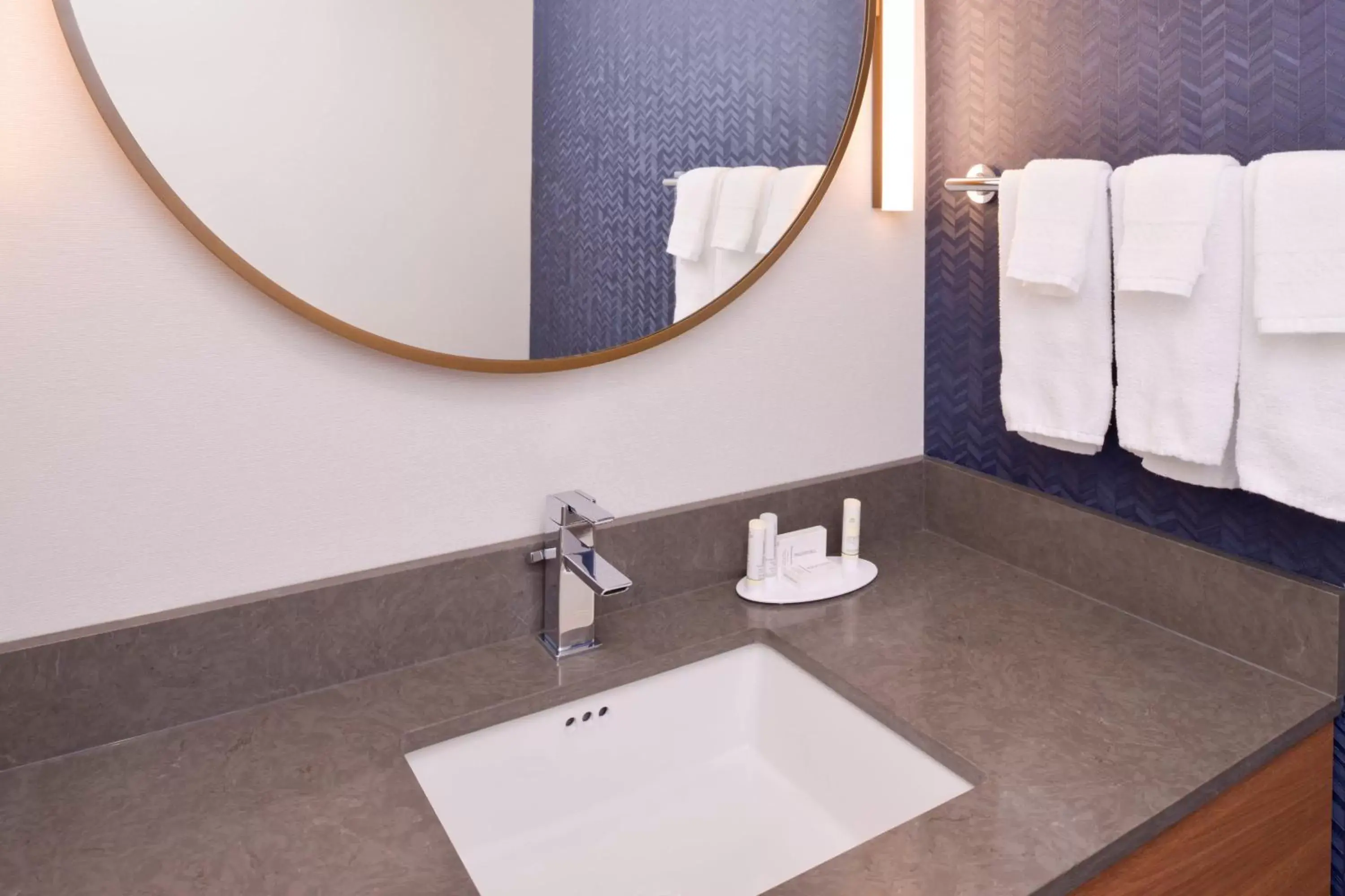 Bathroom in Fairfield Inn and Suites by Marriott Bakersfield Central