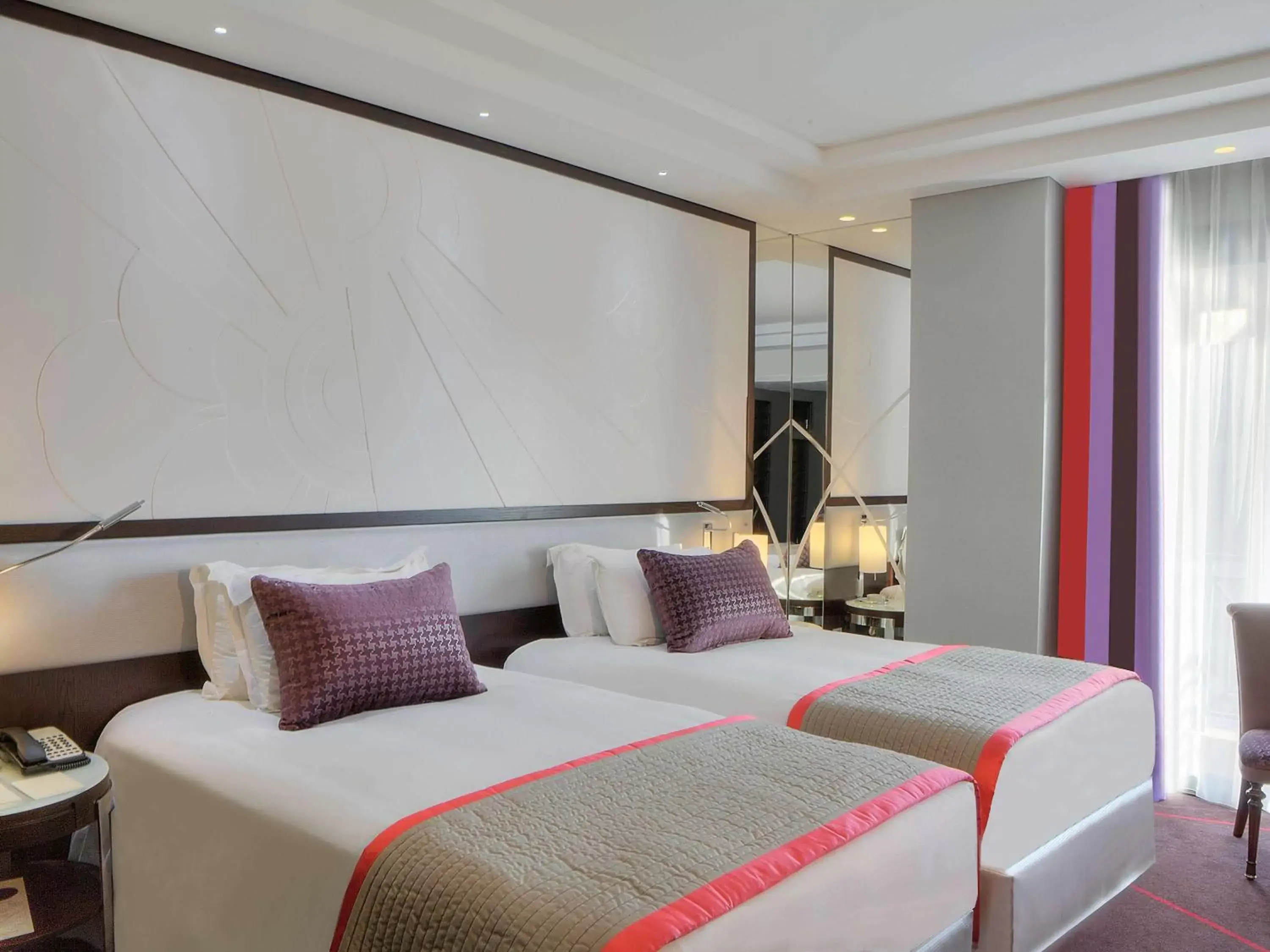 Photo of the whole room, Bed in Sofitel Beirut Le Gabriel