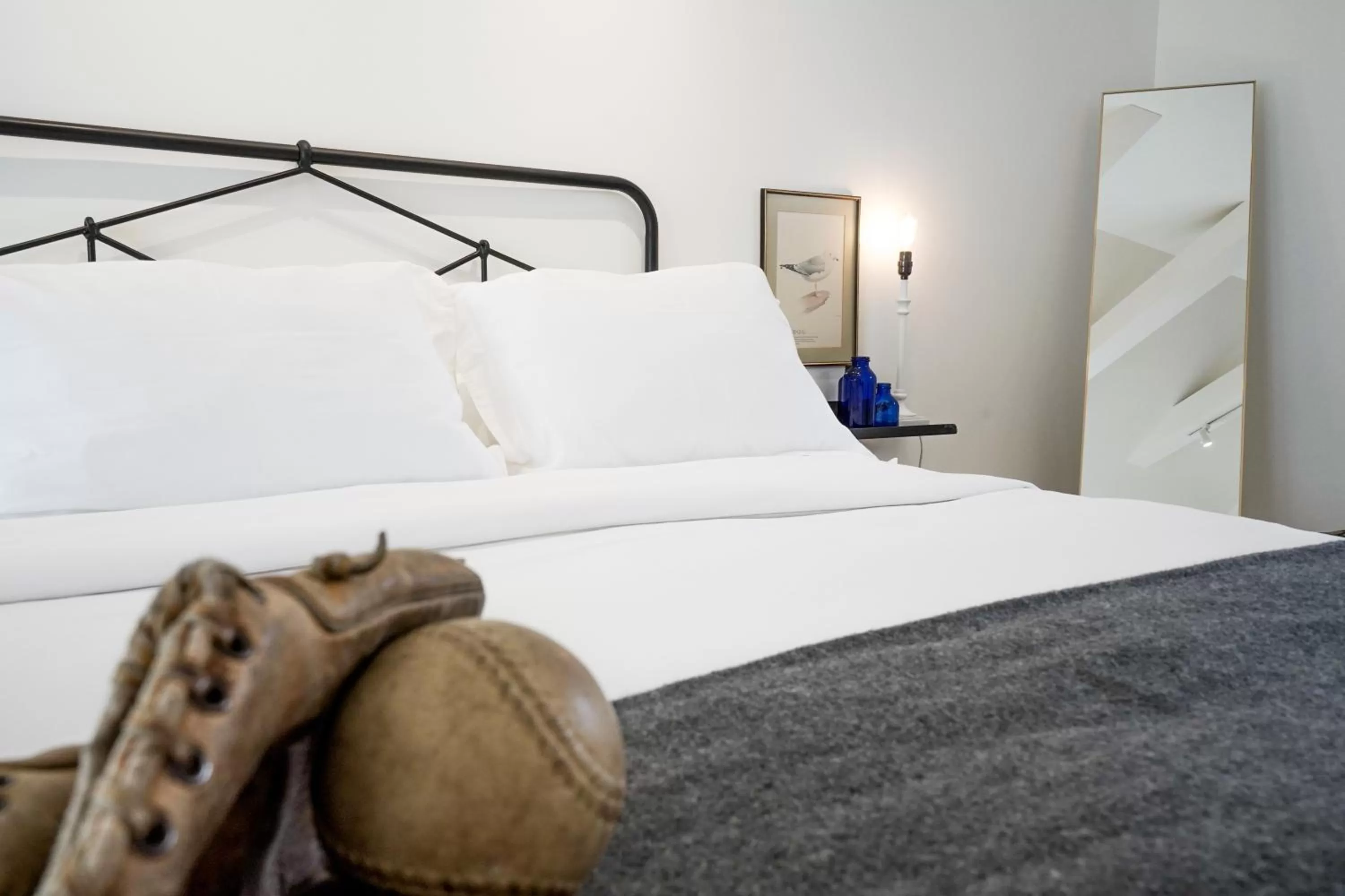 Bed in The Lakeside Prince Edward County