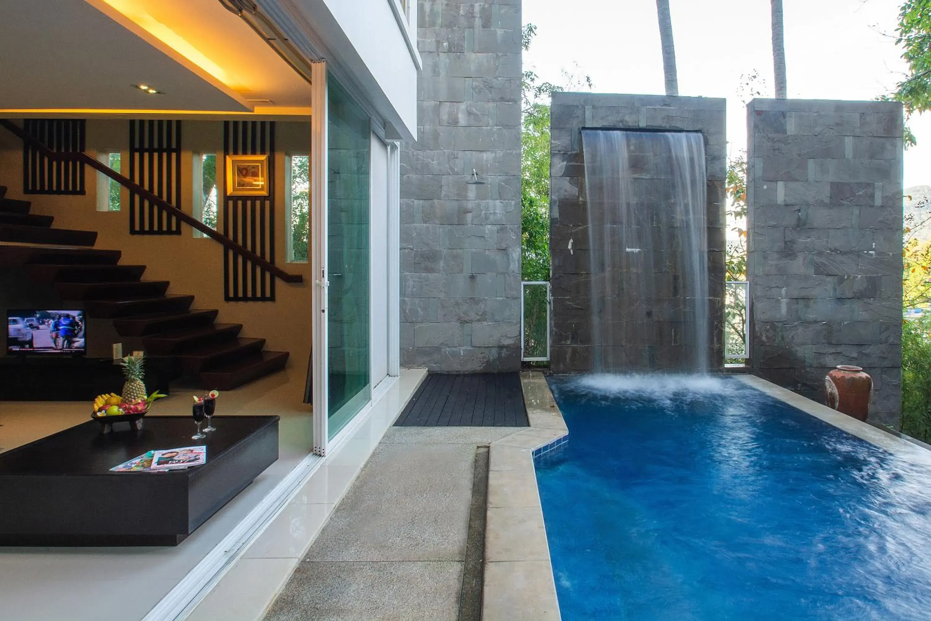 Pool view in Peach Blossom Resort & Pool Villa - SHA Plus Pool view in Peach Blossom Resort & Pool Villa - SHA Plus