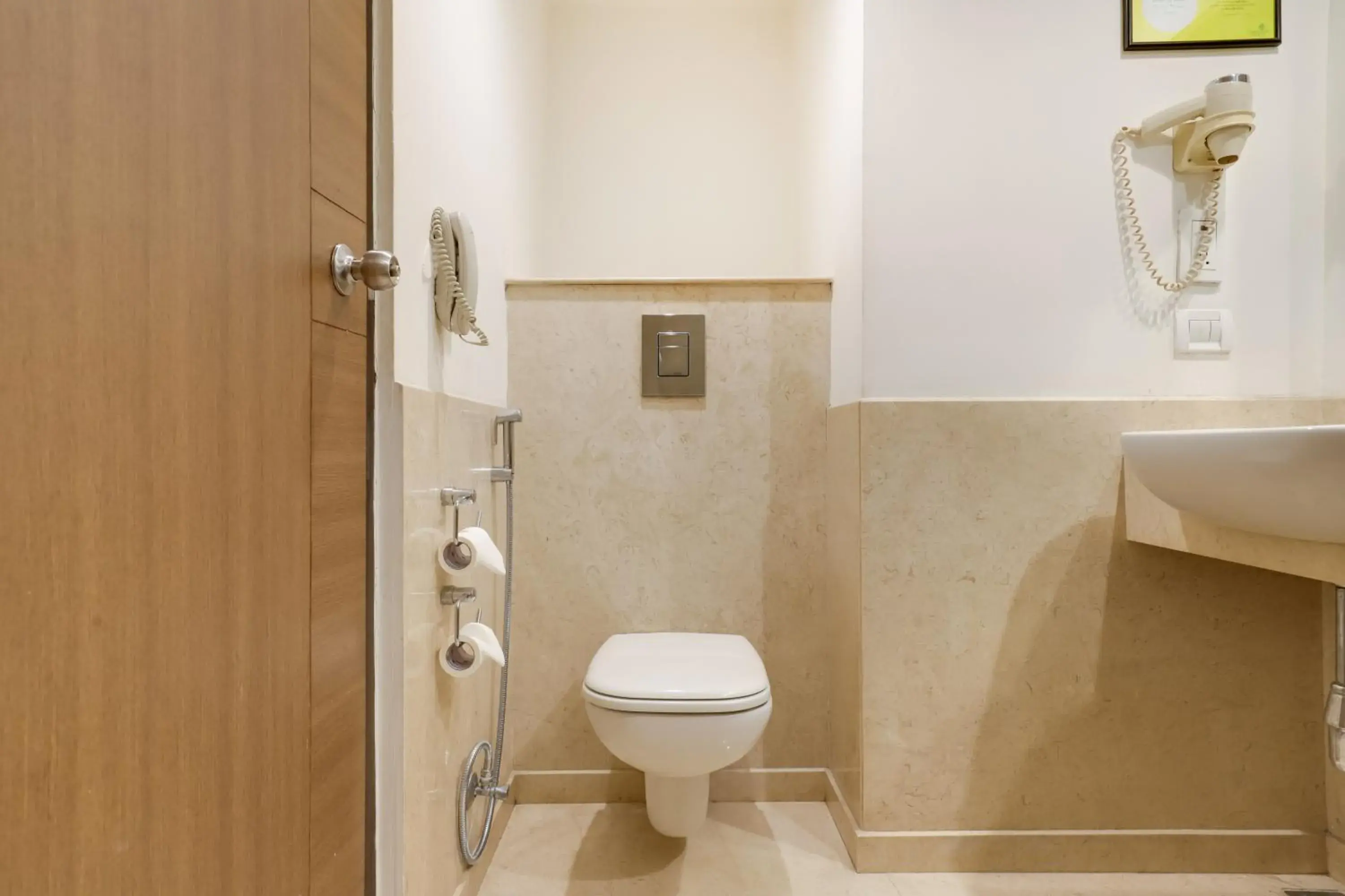 Bathroom in Lemon Tree Premier 1, Gurugram