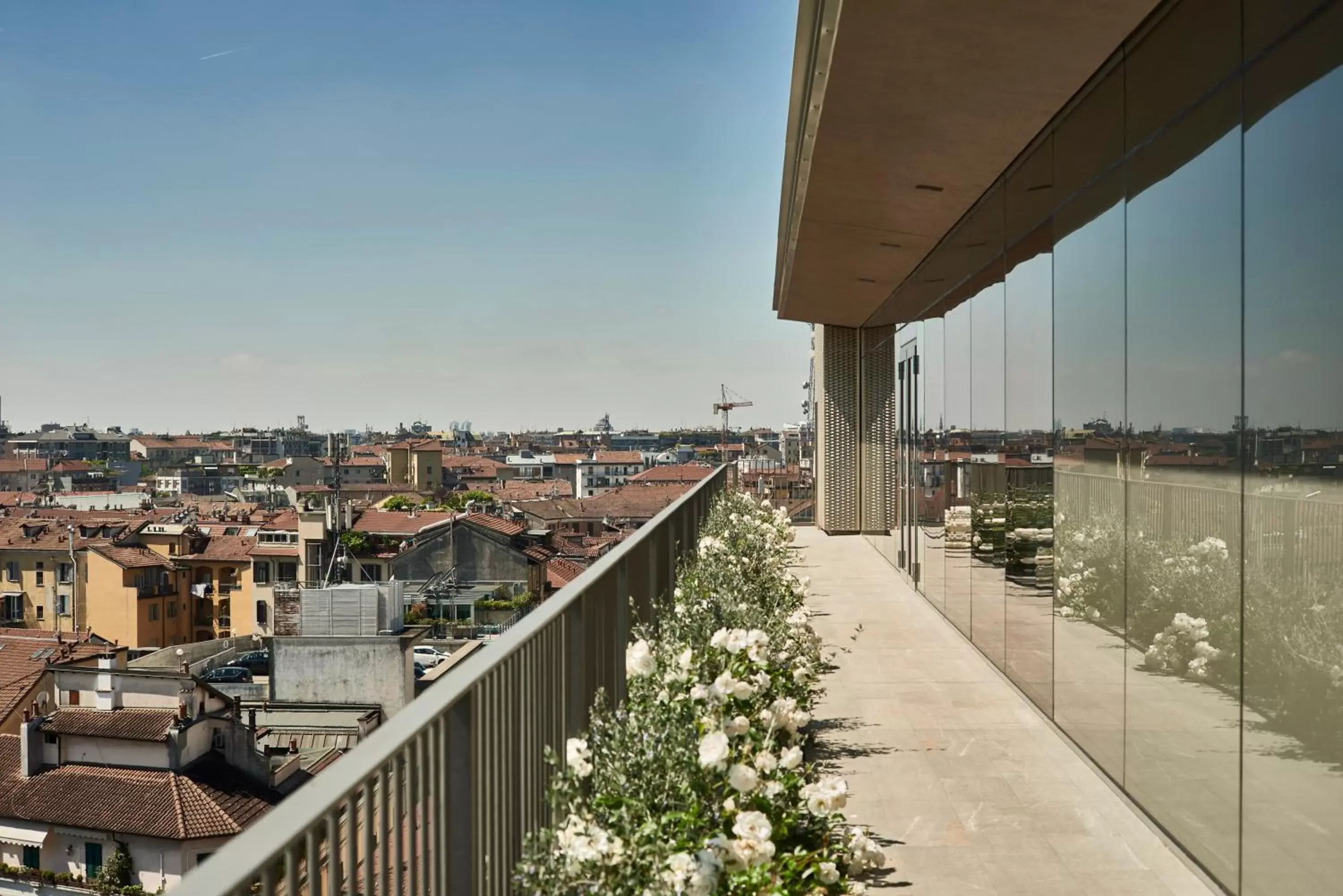 Balcony/Terrace in Hotel VIU Milan