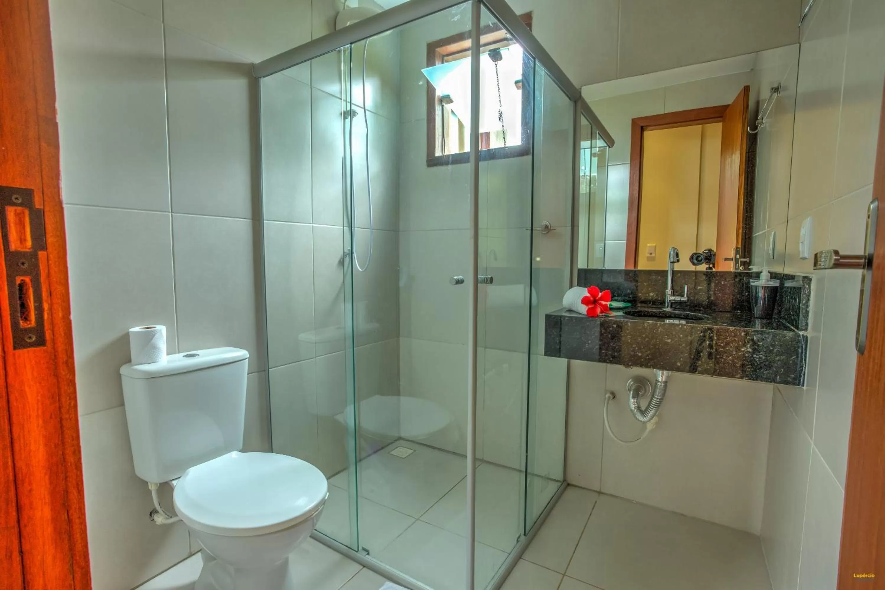 Bathroom in i9 Embaú Flats & Suites