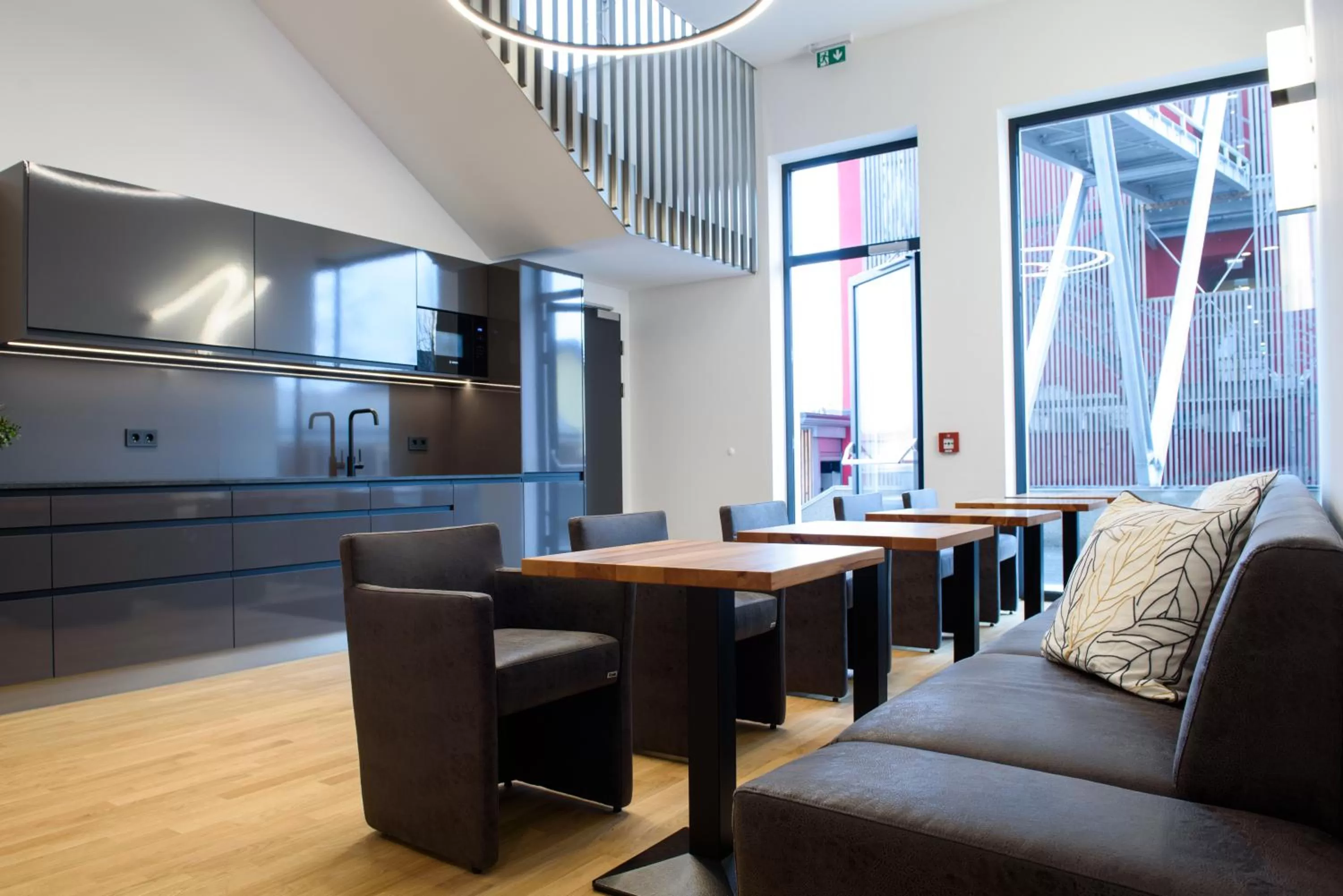 Seating area in Hotel Wallern Garni