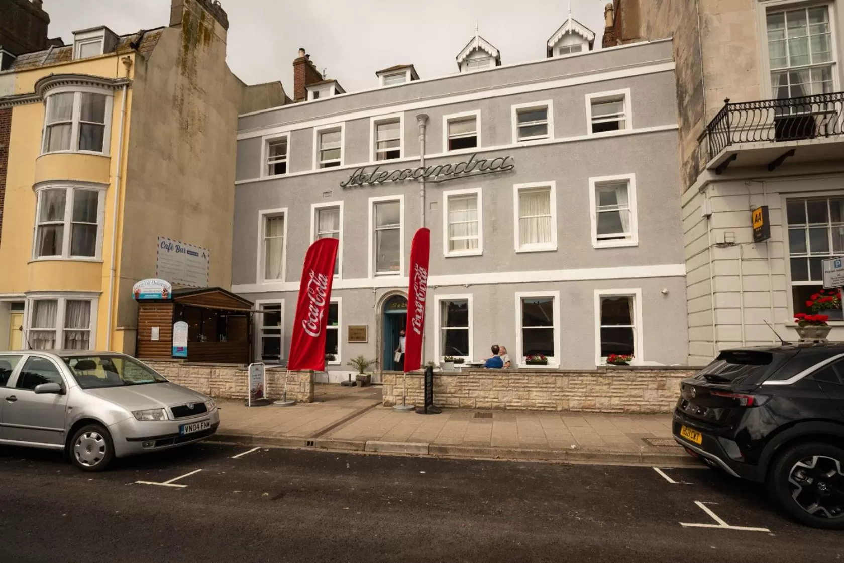 Property building in Alexandra Hotel