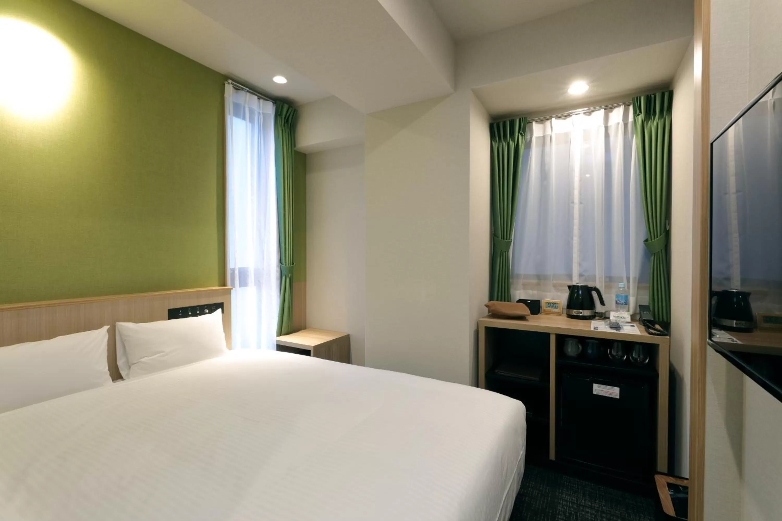 Photo of the whole room, Bed in At Inn Hotel Toyotashi Eki