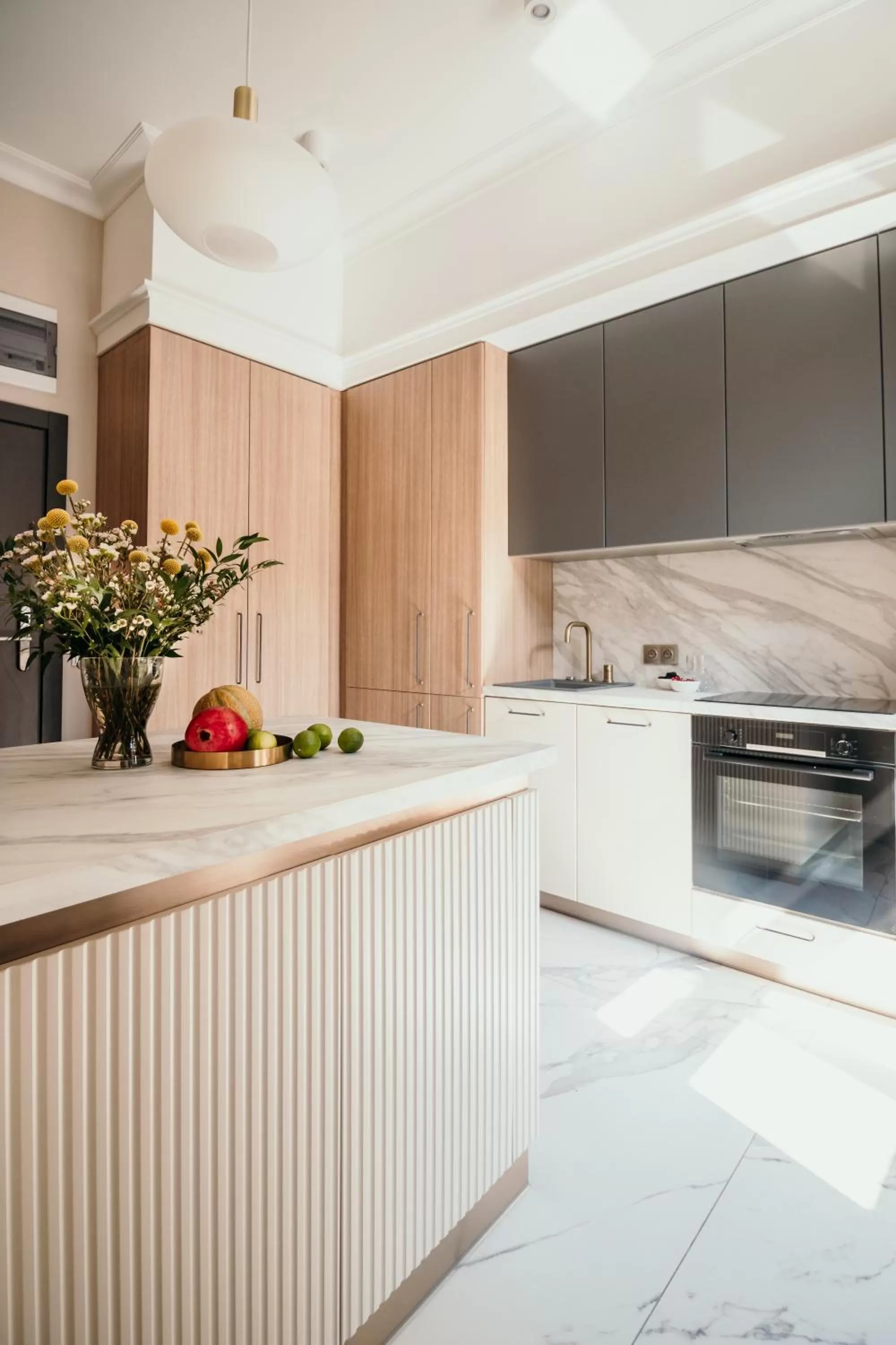 Kitchen or kitchenette in Apartamenty Małe Garbary