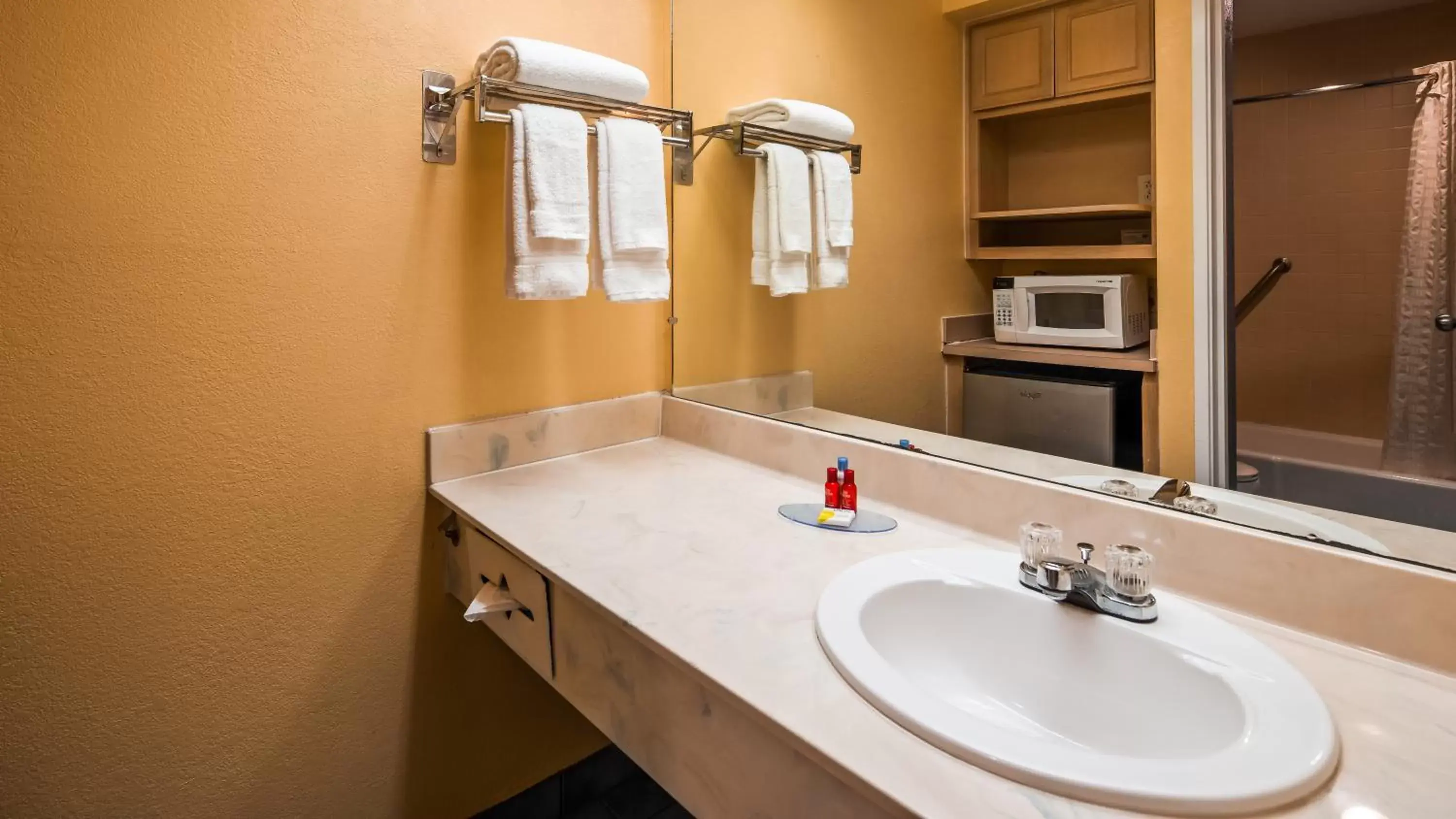 Bathroom in SureStay Plus Hotel by Best Western Fayetteville