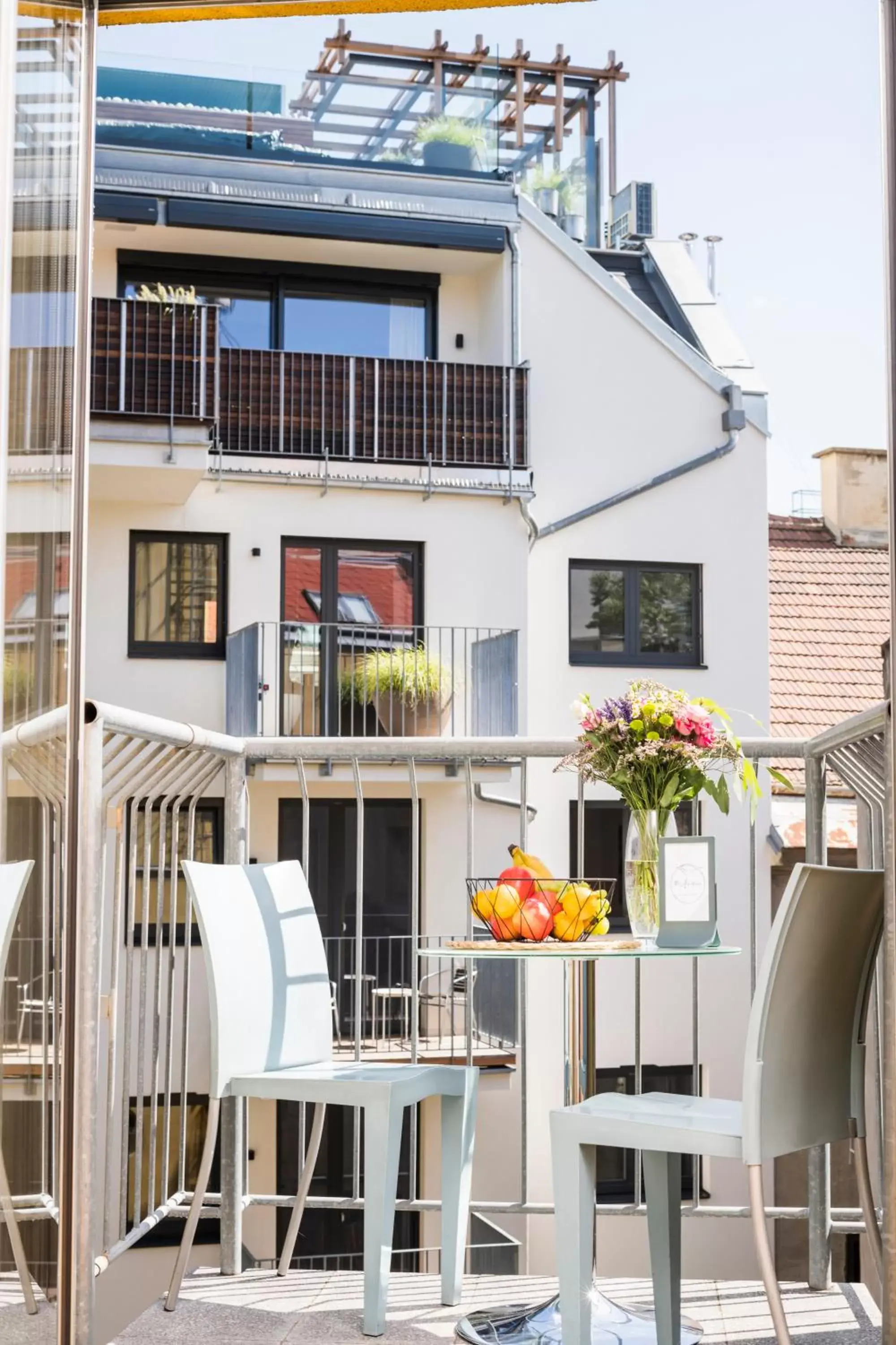 Balcony/Terrace, Property Building in Art Hotel Vienna