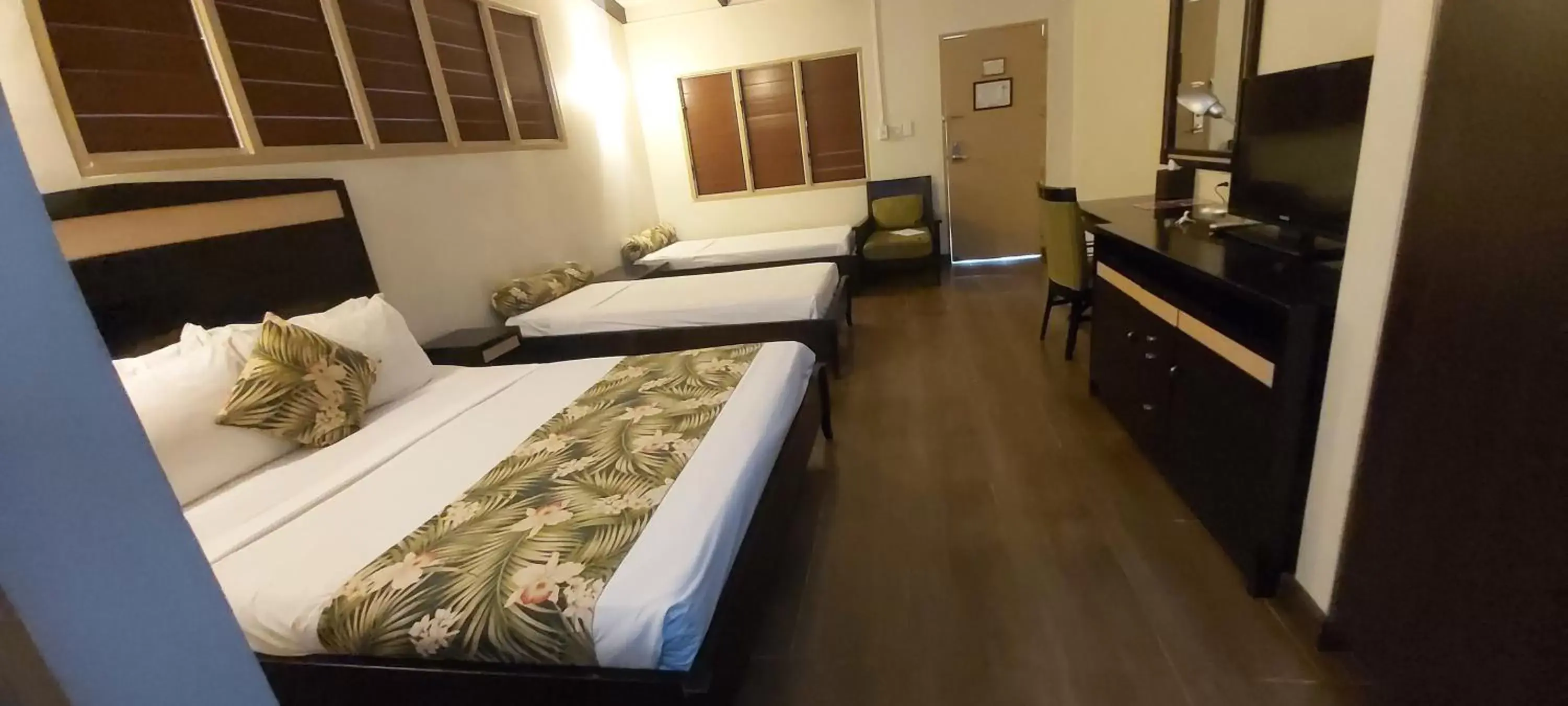 Bed in Tokatoka Resort Hotel