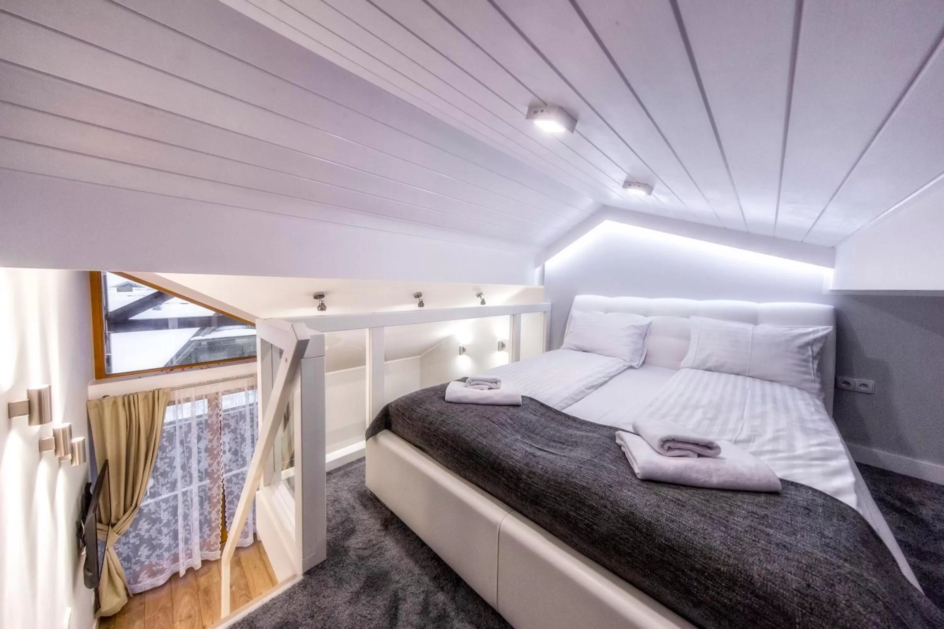 Bed in Aparthotel Giewont