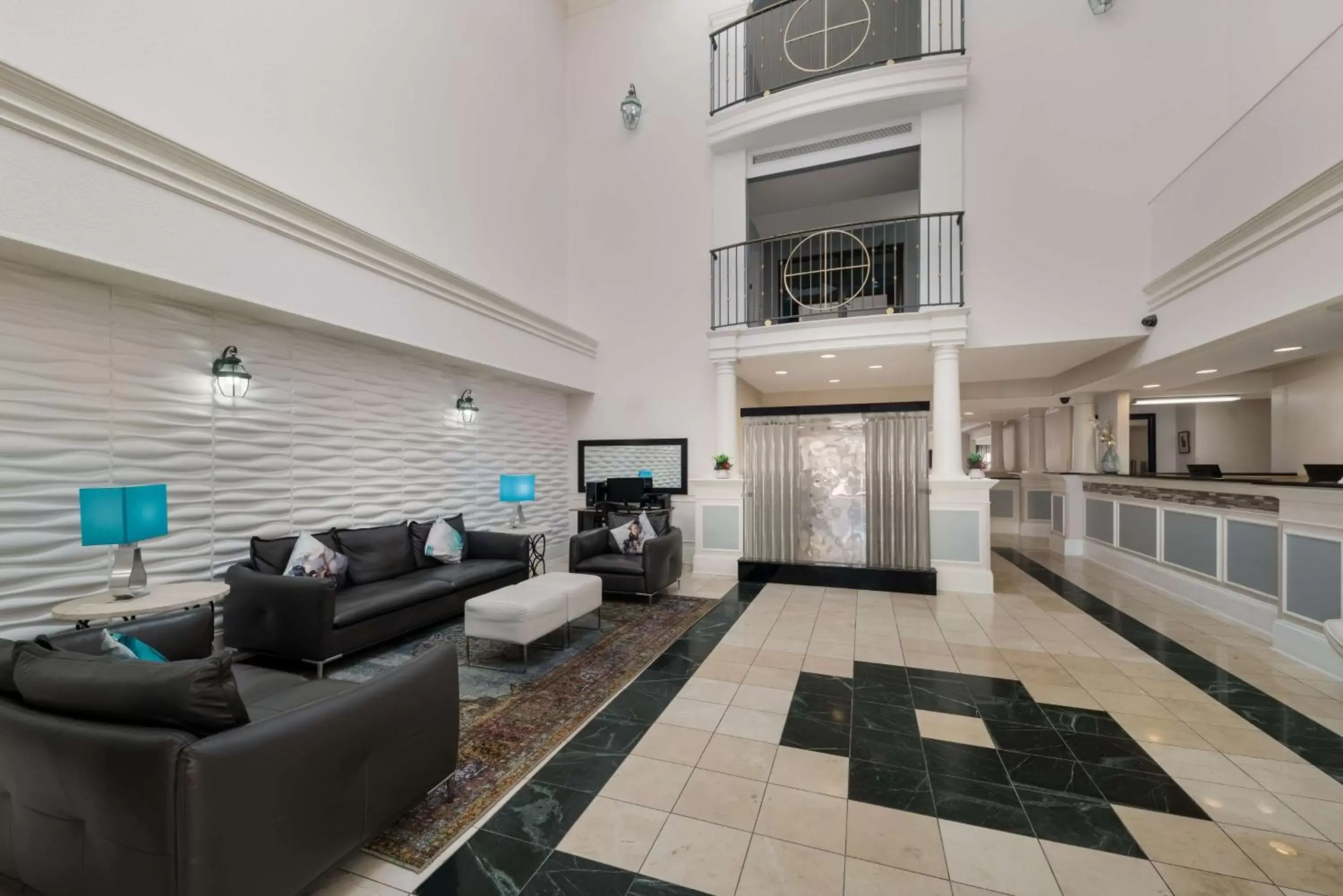 Lobby or reception, Lobby/Reception in SureStay Plus Hotel by Best Western Plano