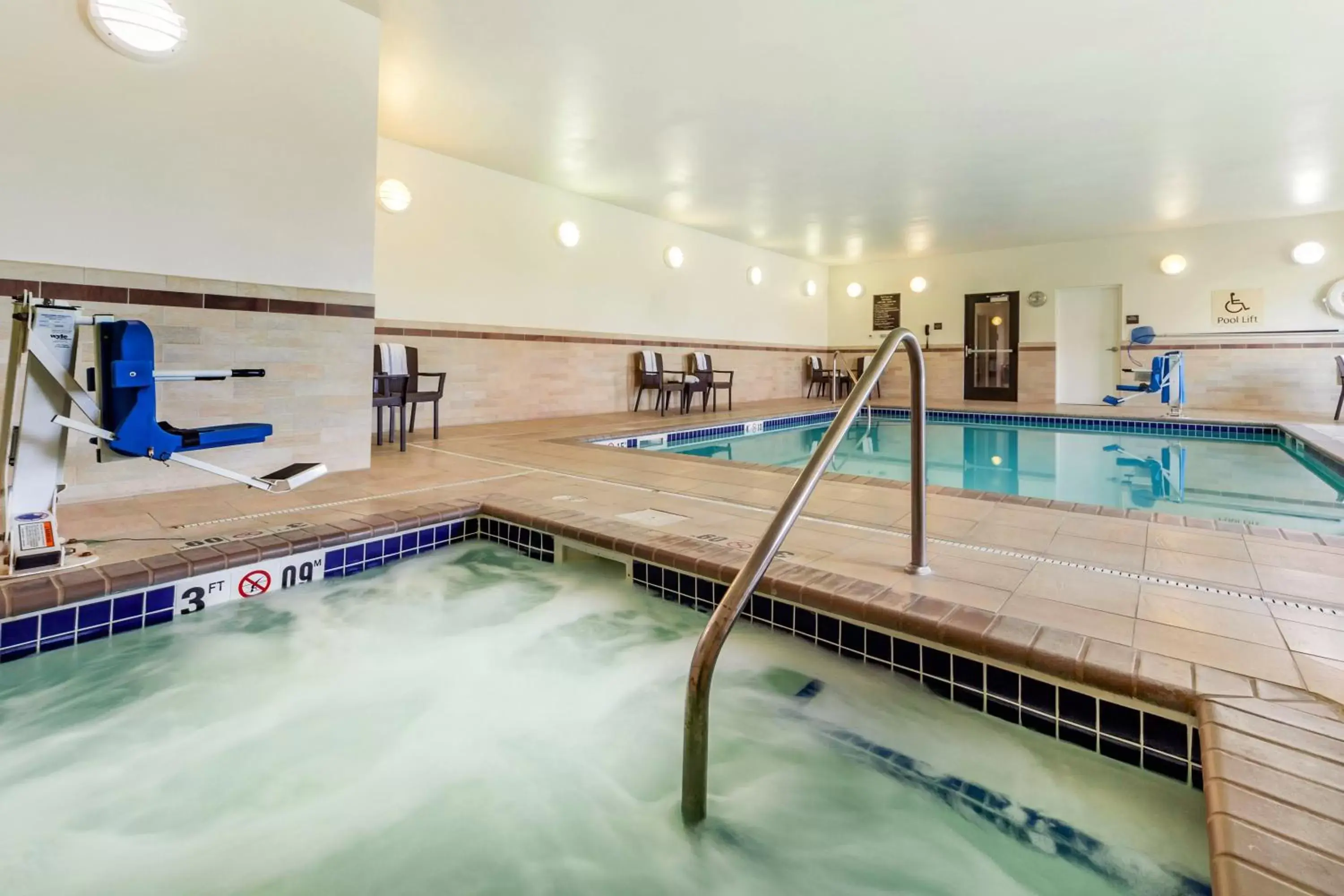 Swimming Pool in Sleep Inn & Suites Devils Lake