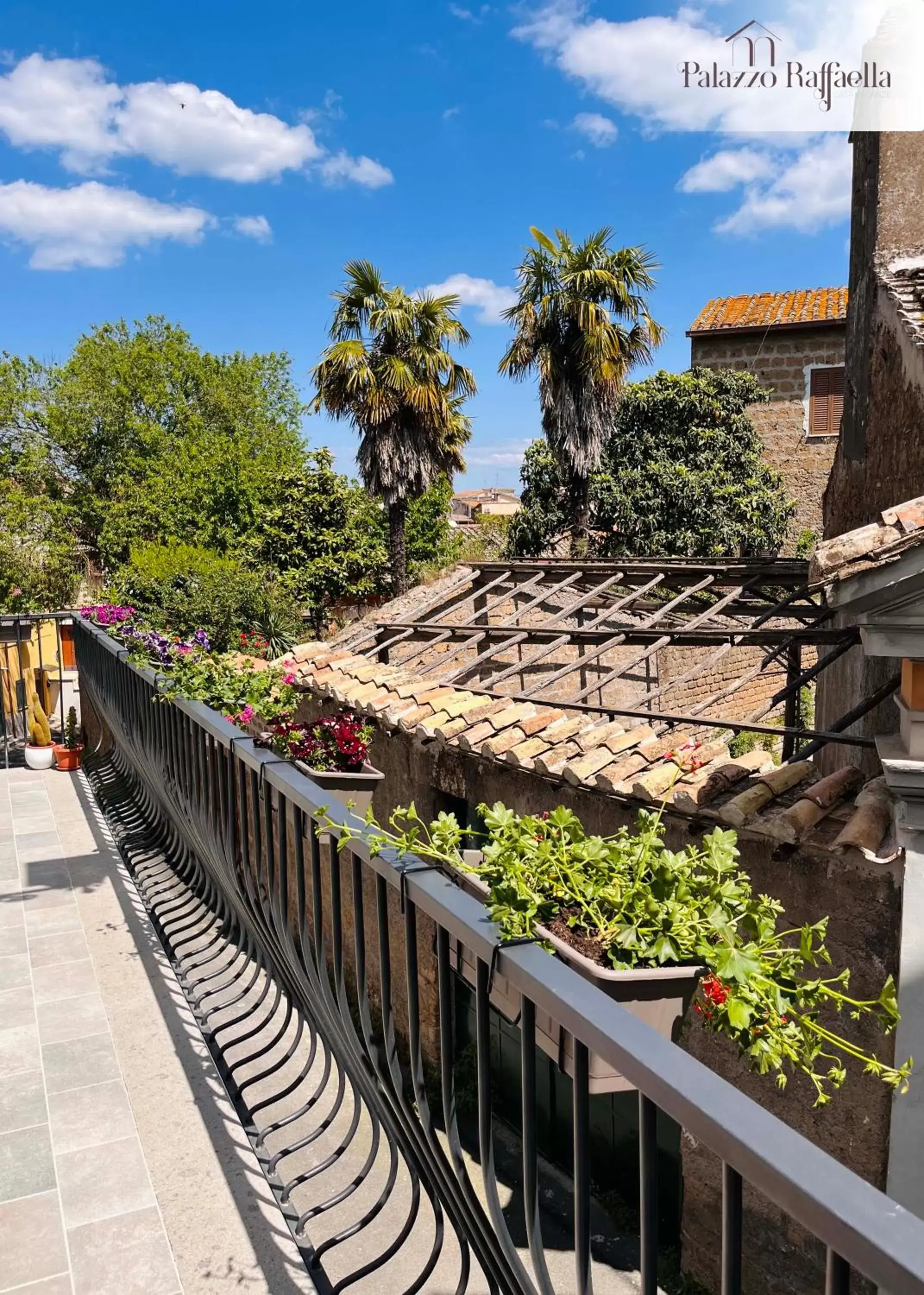 Balcony/Terrace in Palazzo Raffaella Casa vacanze